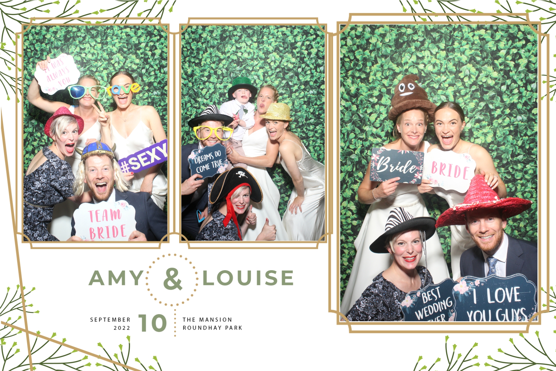 Amy and Louise | View more photos from the event at gallery.blissbooth.co.uk/u/BlissBooth/Amy-and-Louise
