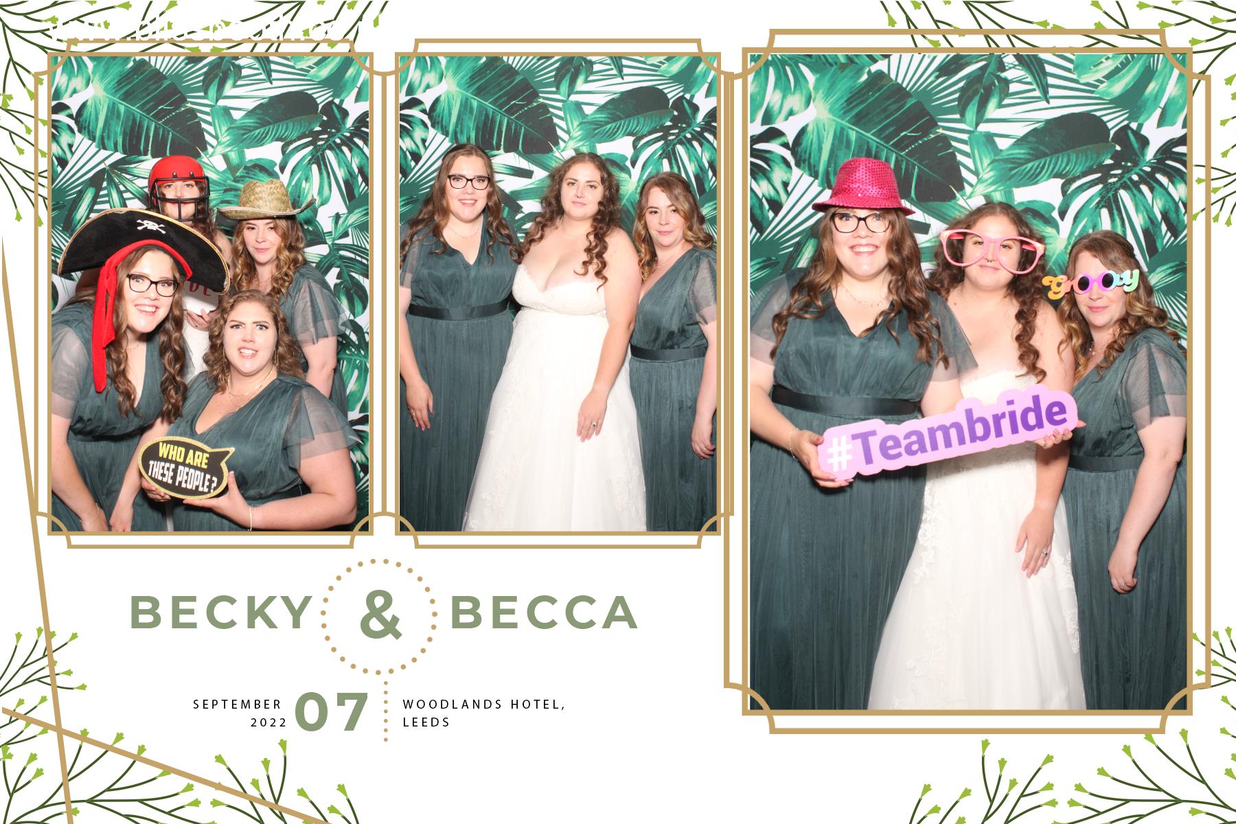 Becca and Becky | View more photos from the event at gallery.blissbooth.co.uk/u/BlissBooth/Becca-and-Becky