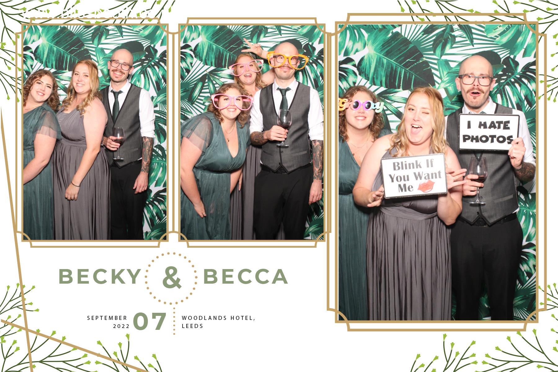 Becca and Becky | View more photos from the event at gallery.blissbooth.co.uk/u/BlissBooth/Becca-and-Becky