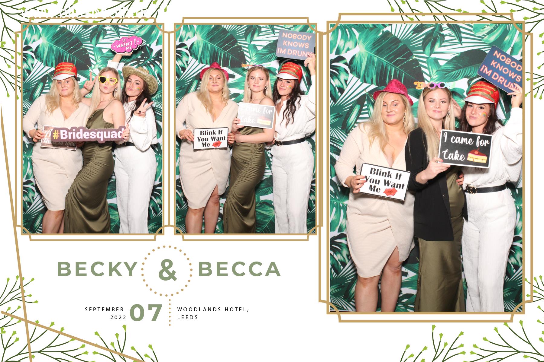 Becca and Becky | View more photos from the event at gallery.blissbooth.co.uk/u/BlissBooth/Becca-and-Becky
