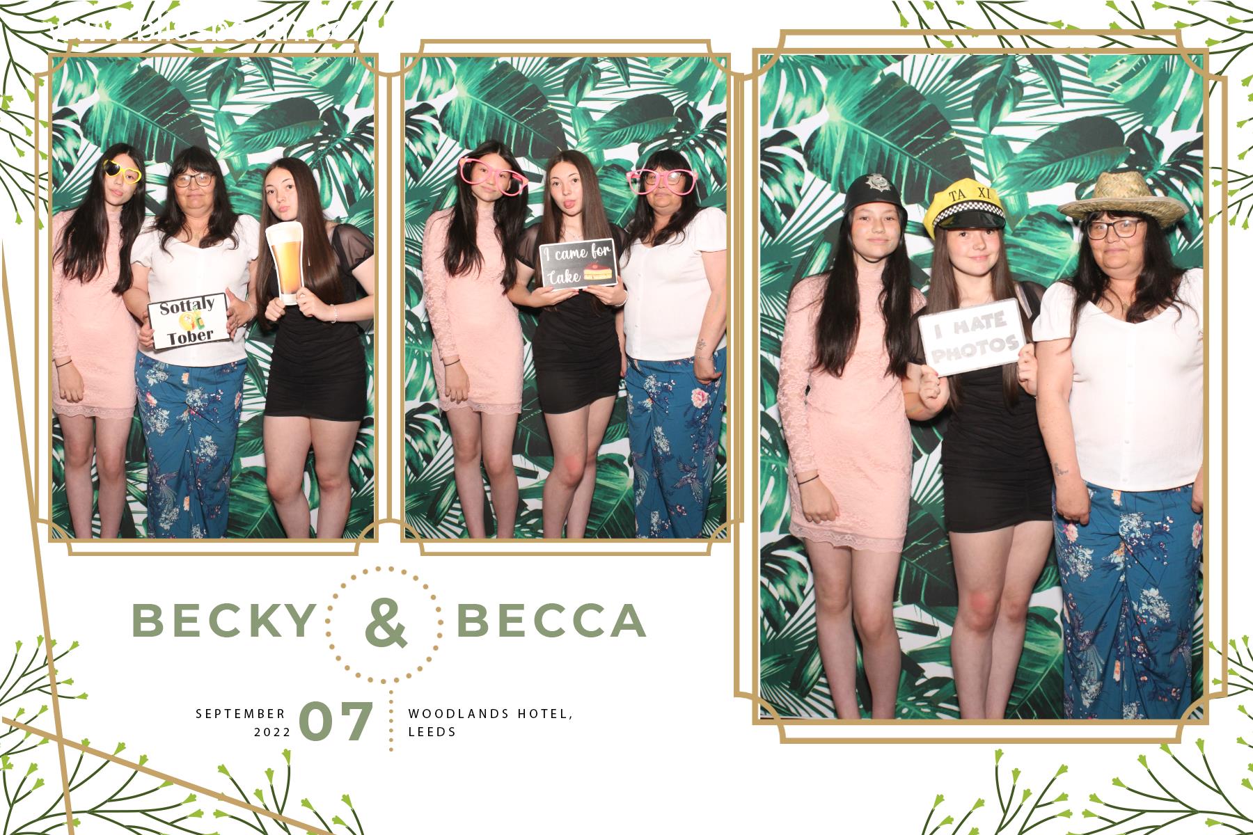 Becca and Becky | View more photos from the event at gallery.blissbooth.co.uk/u/BlissBooth/Becca-and-Becky