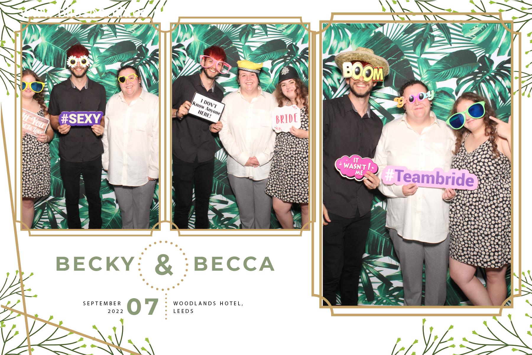 Becca and Becky | View more photos from the event at gallery.blissbooth.co.uk/u/BlissBooth/Becca-and-Becky