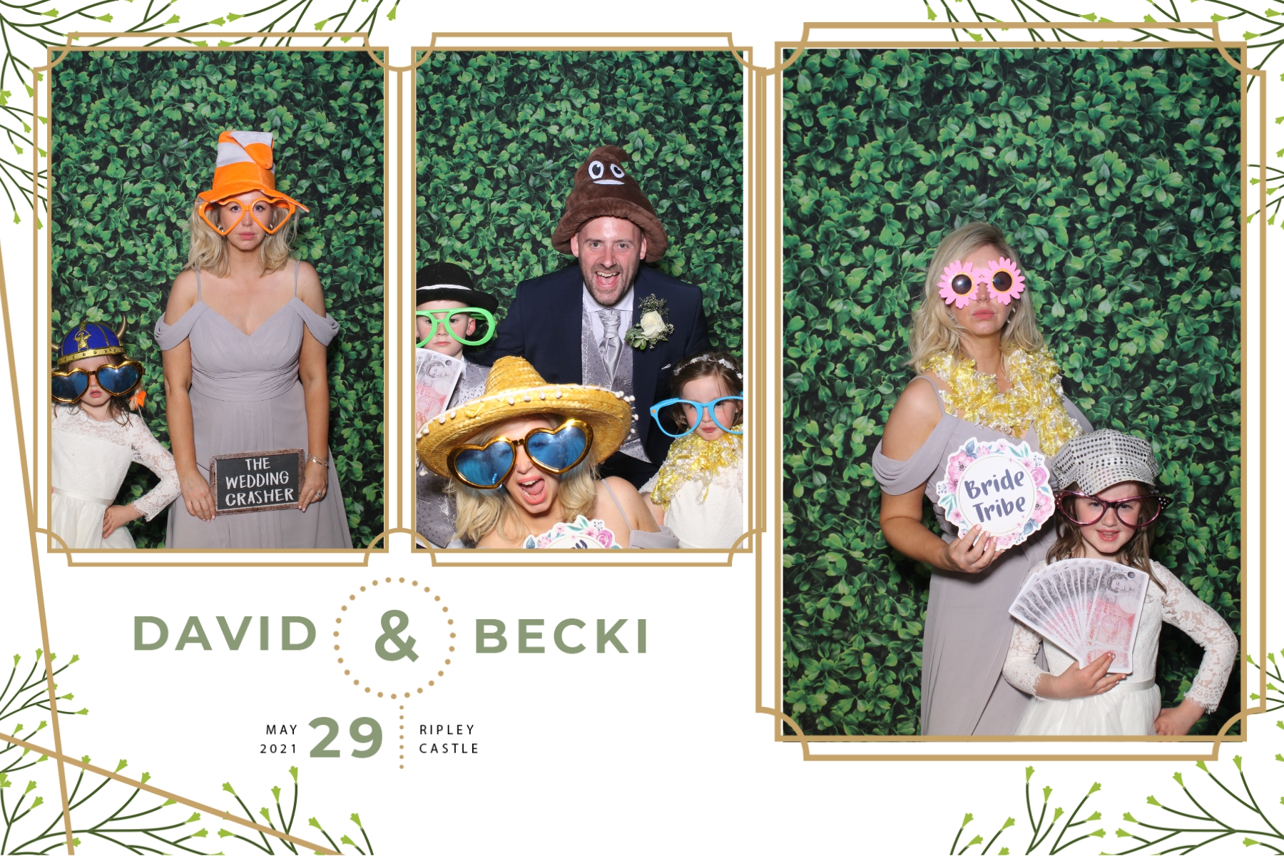 Becki and David | View more photos from the event at gallery.blissbooth.co.uk/u/BlissBooth/Becki-and-David