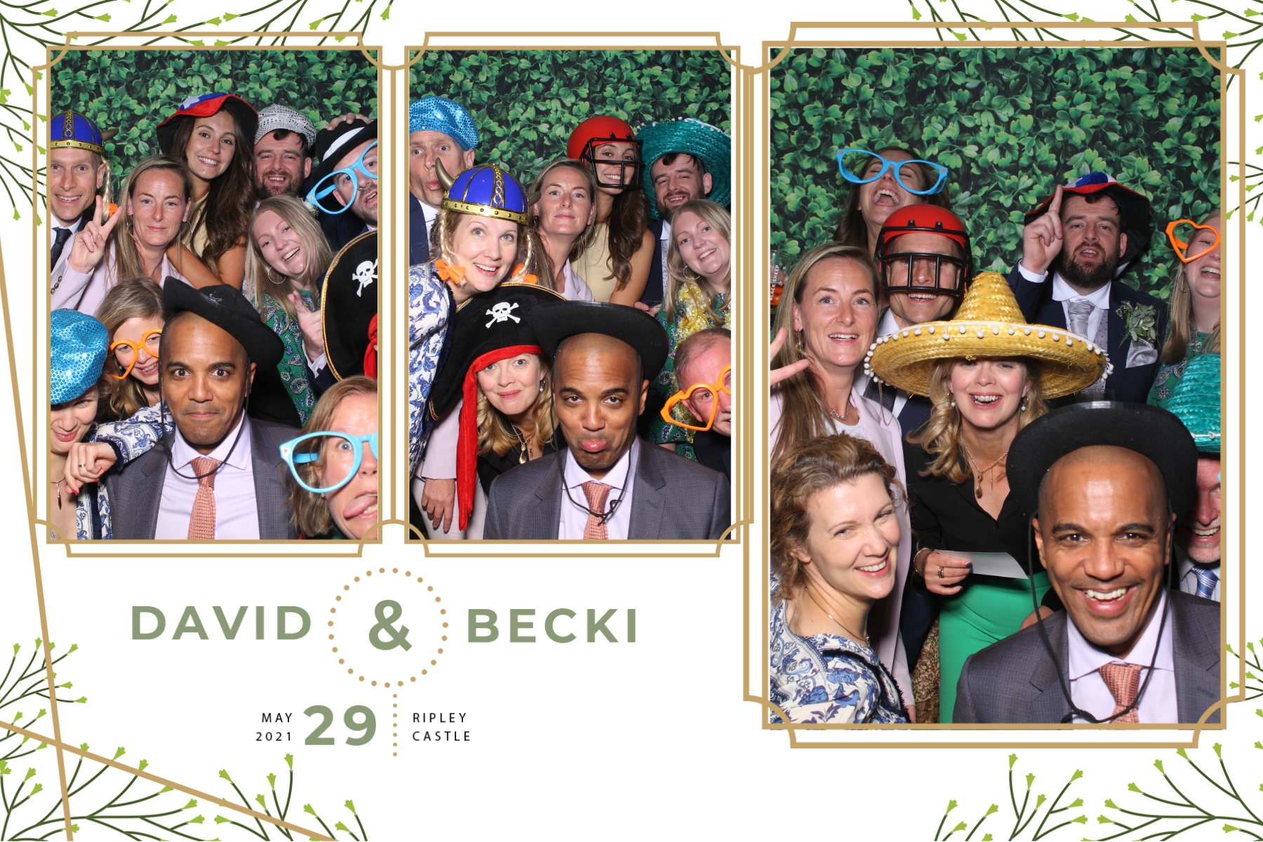 Becki and David | View more photos from the event at gallery.blissbooth.co.uk/u/BlissBooth/Becki-and-David