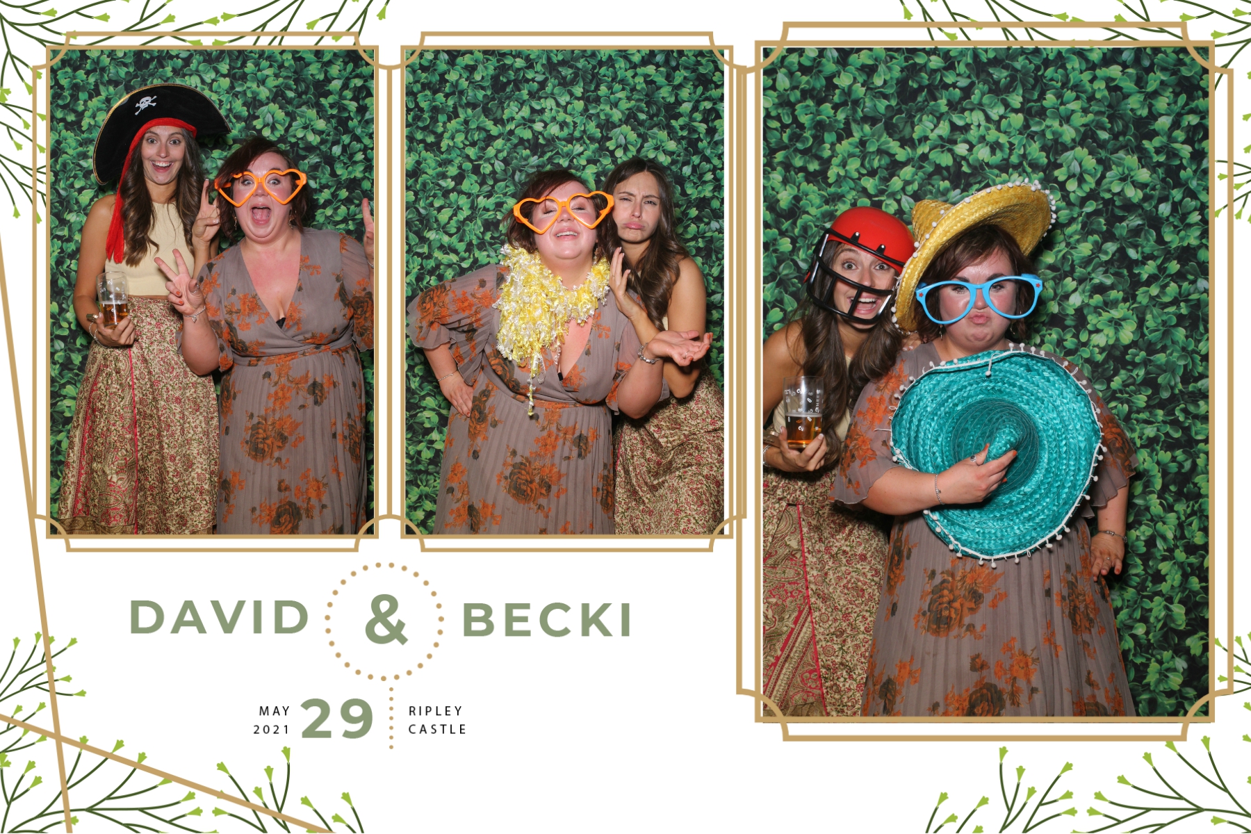 Becki and David | View more photos from the event at gallery.blissbooth.co.uk/u/BlissBooth/Becki-and-David