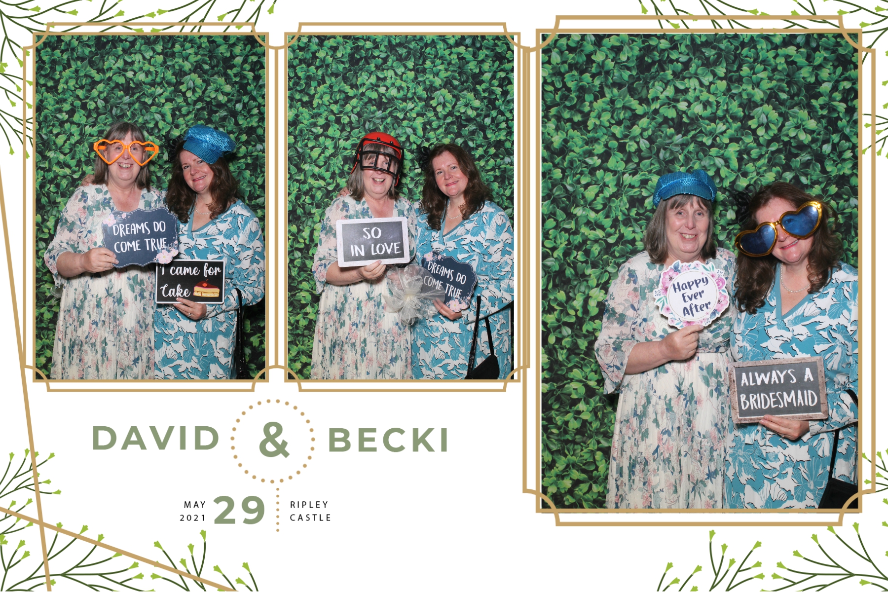 Becki and David | View more photos from the event at gallery.blissbooth.co.uk/u/BlissBooth/Becki-and-David