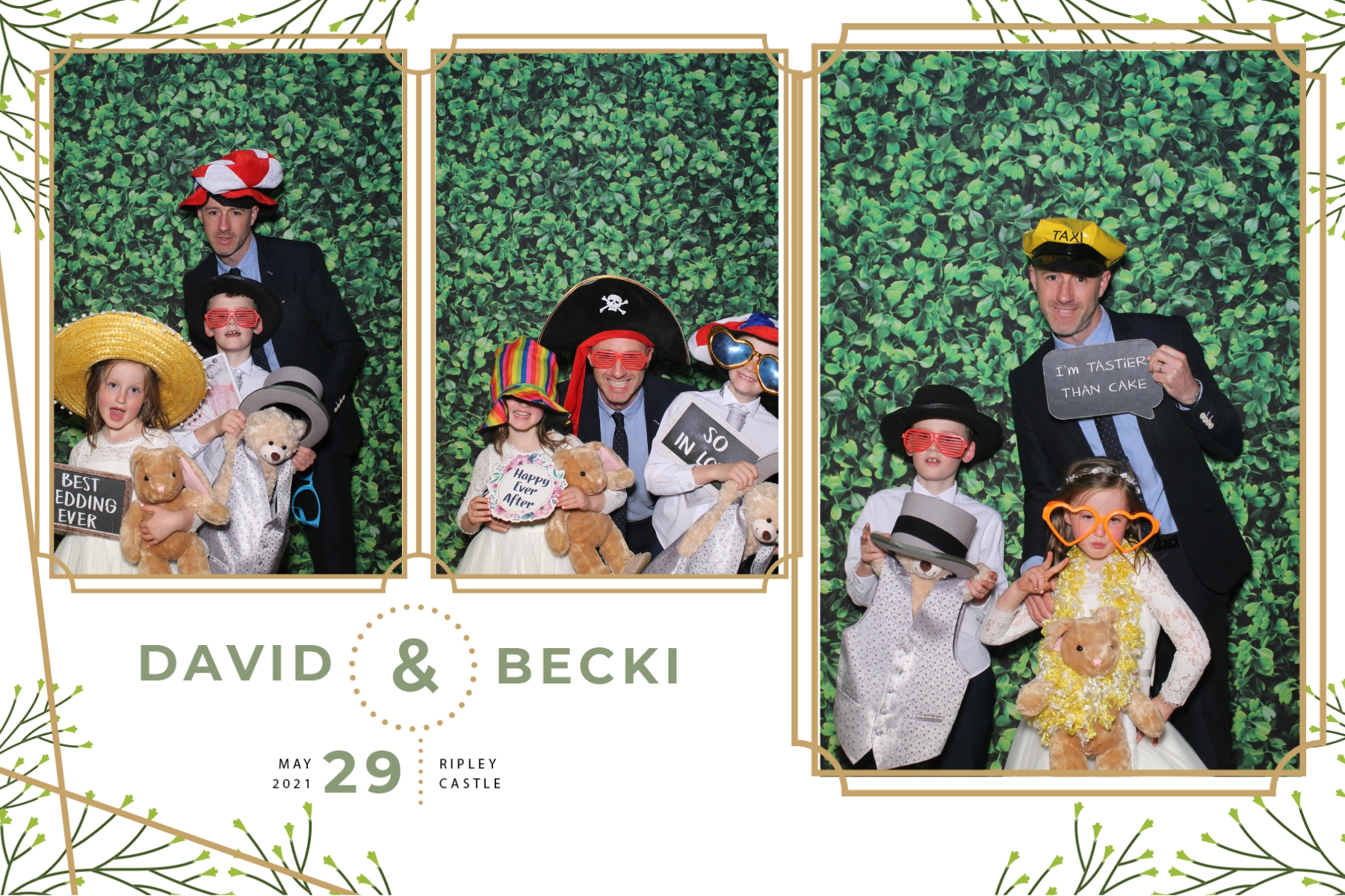 Becki and David | View more photos from the event at gallery.blissbooth.co.uk/u/BlissBooth/Becki-and-David