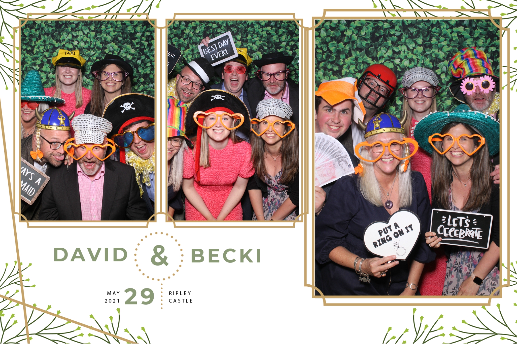 Becki and David | View more photos from the event at gallery.blissbooth.co.uk/u/BlissBooth/Becki-and-David