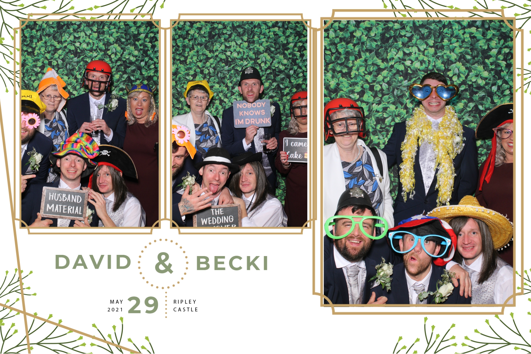 Becki and David | View more photos from the event at gallery.blissbooth.co.uk/u/BlissBooth/Becki-and-David
