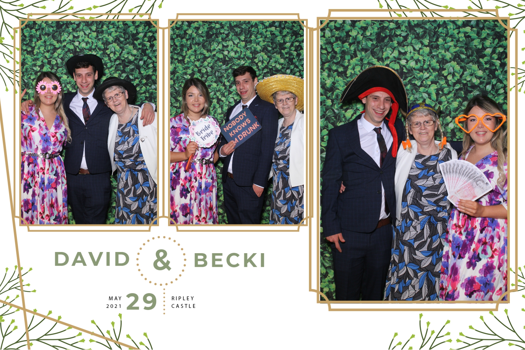 Becki and David | View more photos from the event at gallery.blissbooth.co.uk/u/BlissBooth/Becki-and-David