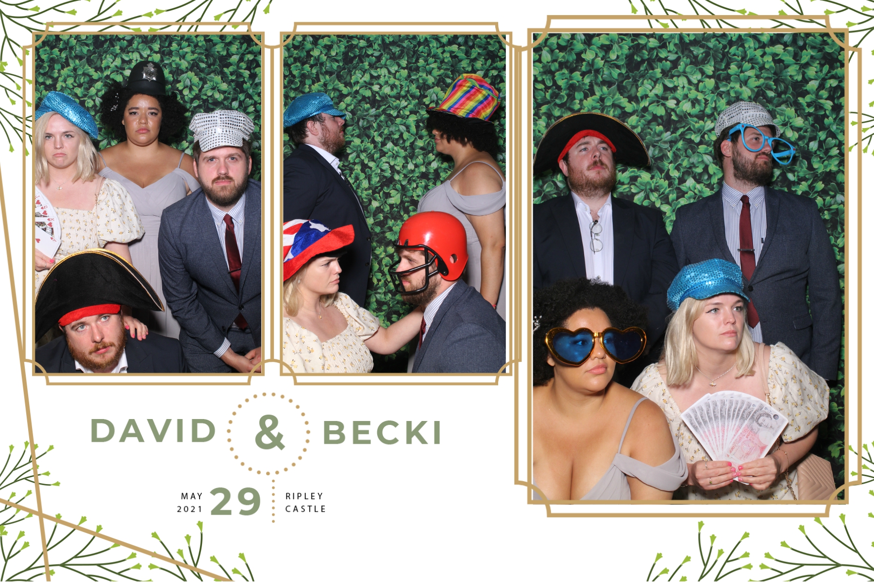 Becki and David | View more photos from the event at gallery.blissbooth.co.uk/u/BlissBooth/Becki-and-David