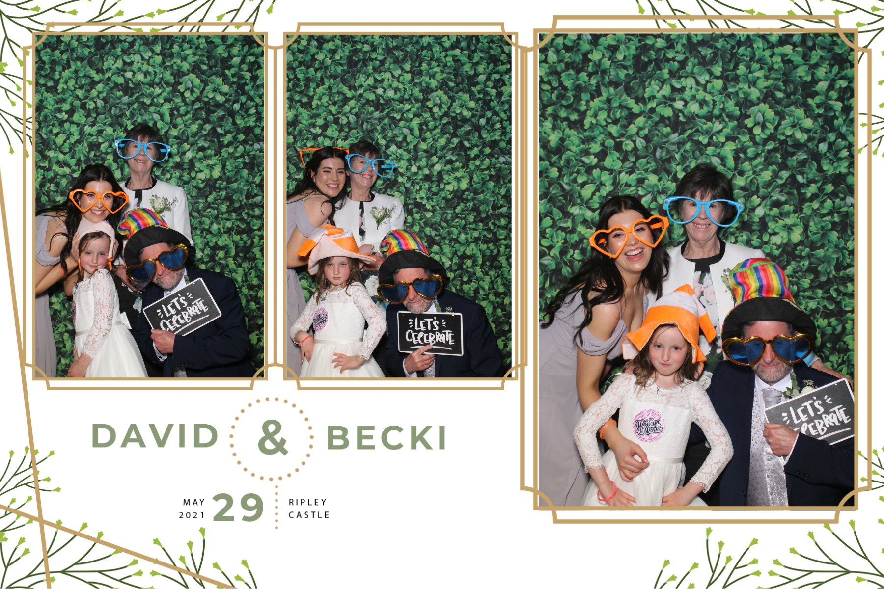 Becki and David | View more photos from the event at gallery.blissbooth.co.uk/u/BlissBooth/Becki-and-David