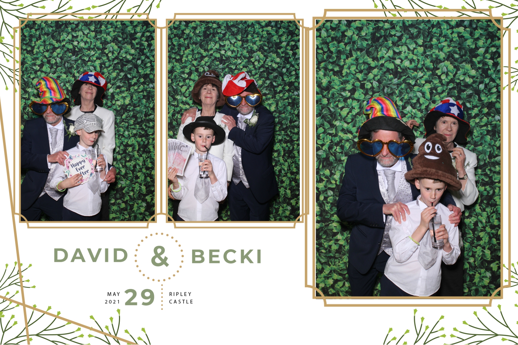 Becki and David | View more photos from the event at gallery.blissbooth.co.uk/u/BlissBooth/Becki-and-David