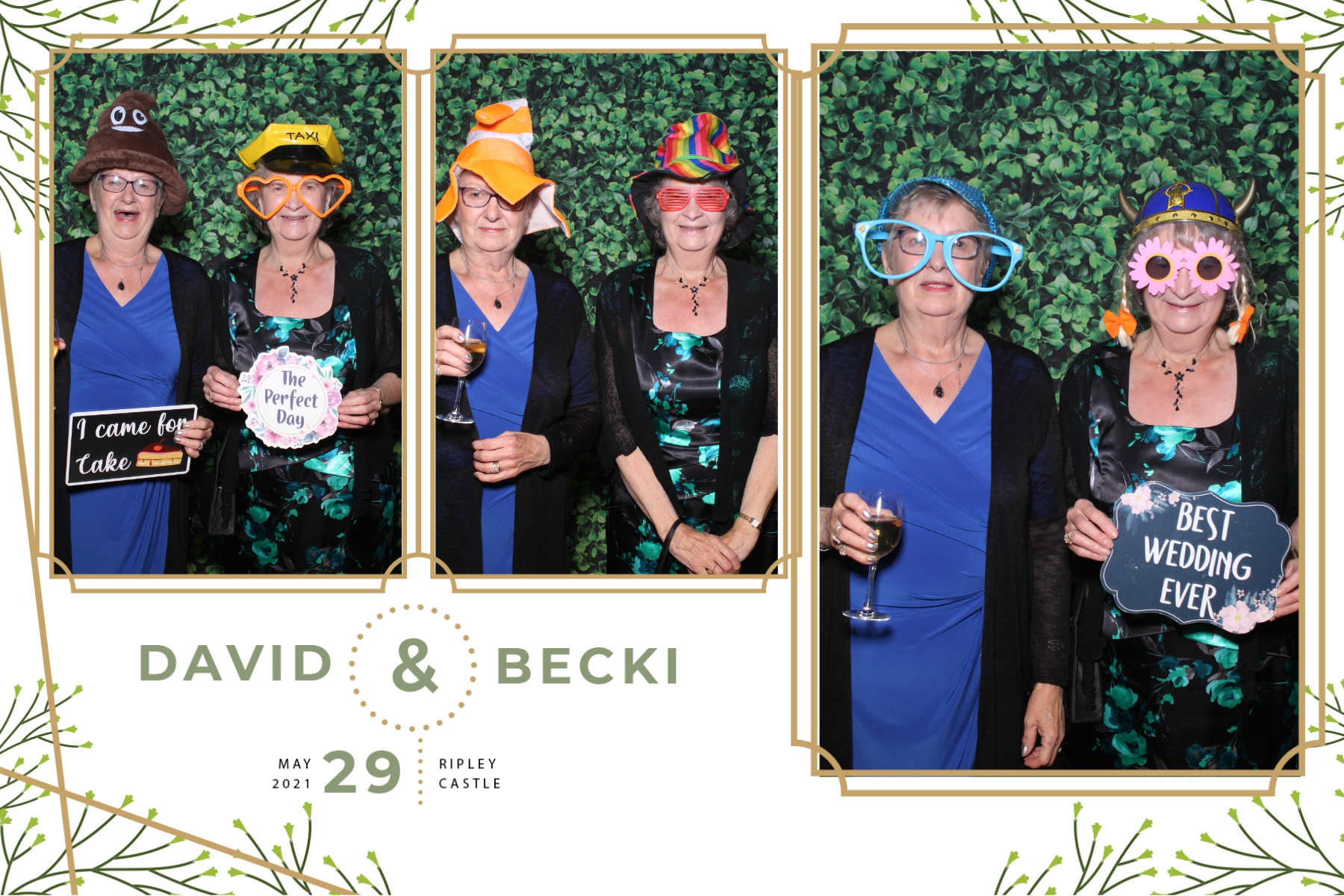 Becki and David | View more photos from the event at gallery.blissbooth.co.uk/u/BlissBooth/Becki-and-David