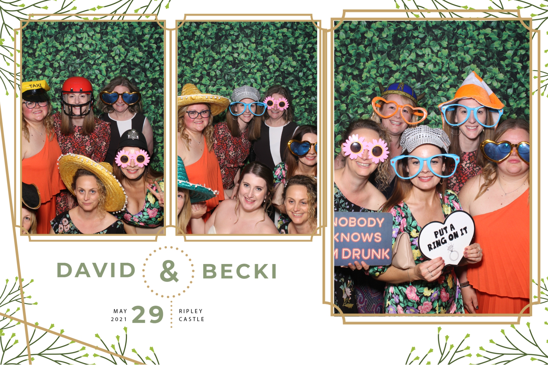 Becki and David | View more photos from the event at gallery.blissbooth.co.uk/u/BlissBooth/Becki-and-David