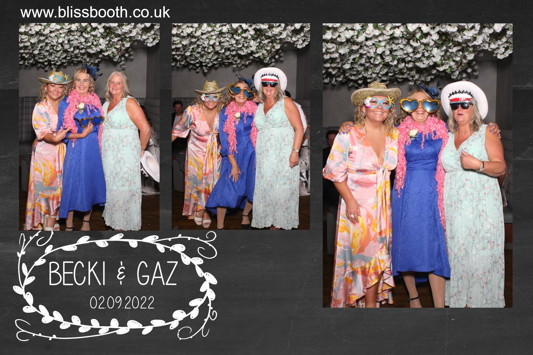 Becki and Gaz | View more photos from the event at gallery.blissbooth.co.uk/u/BlissBooth/Becki-and-Gaz