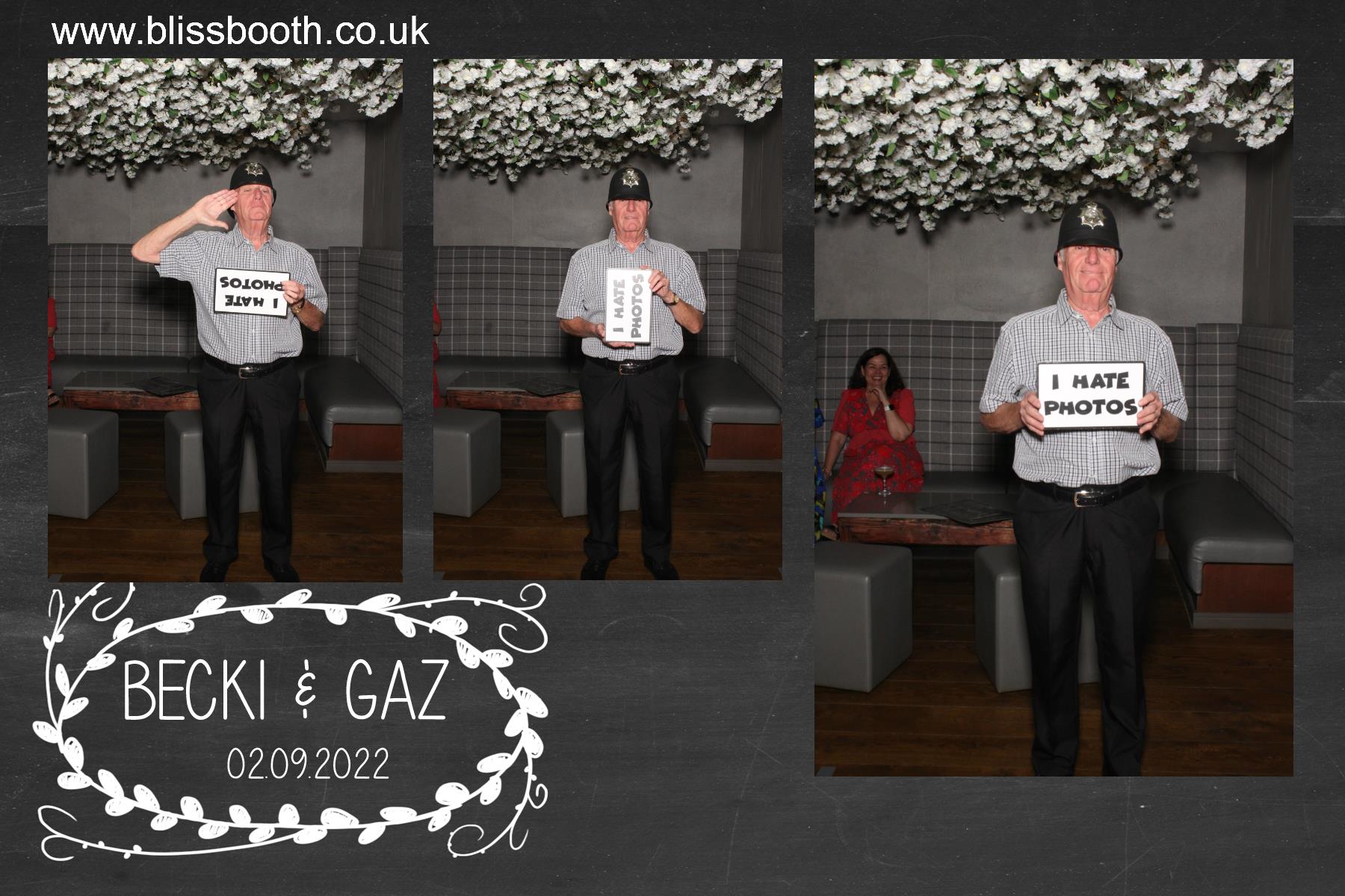 Becki and Gaz | View more photos from the event at gallery.blissbooth.co.uk/u/BlissBooth/Becki-and-Gaz