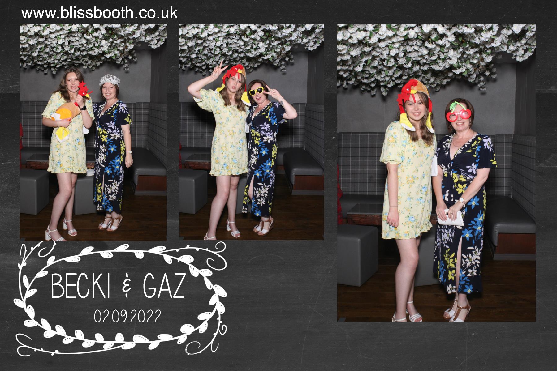 Becki and Gaz | View more photos from the event at gallery.blissbooth.co.uk/u/BlissBooth/Becki-and-Gaz