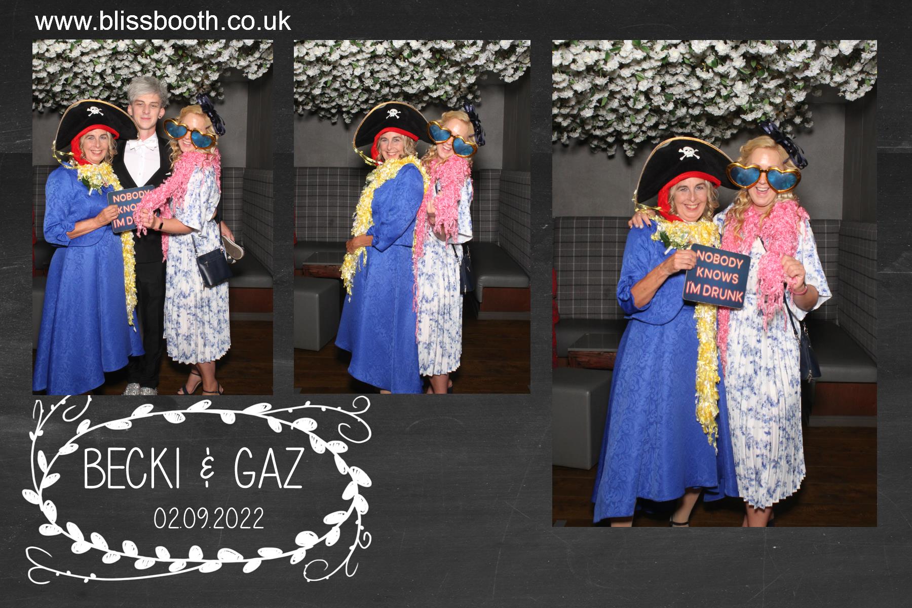 Becki and Gaz | View more photos from the event at gallery.blissbooth.co.uk/u/BlissBooth/Becki-and-Gaz