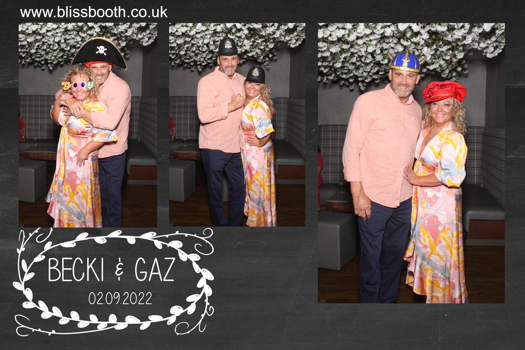 Becki and Gaz | View more photos from the event at gallery.blissbooth.co.uk/u/BlissBooth/Becki-and-Gaz