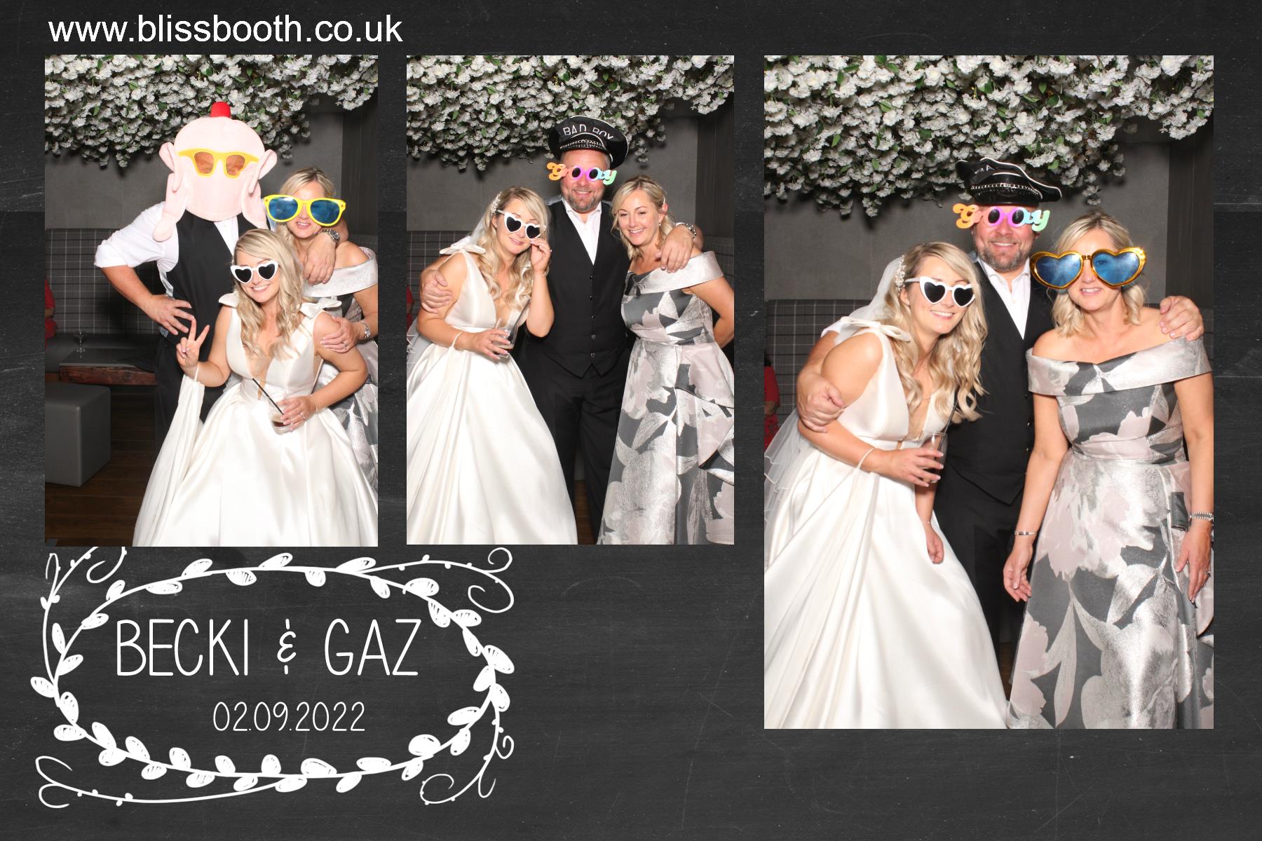Becki and Gaz | View more photos from the event at gallery.blissbooth.co.uk/u/BlissBooth/Becki-and-Gaz