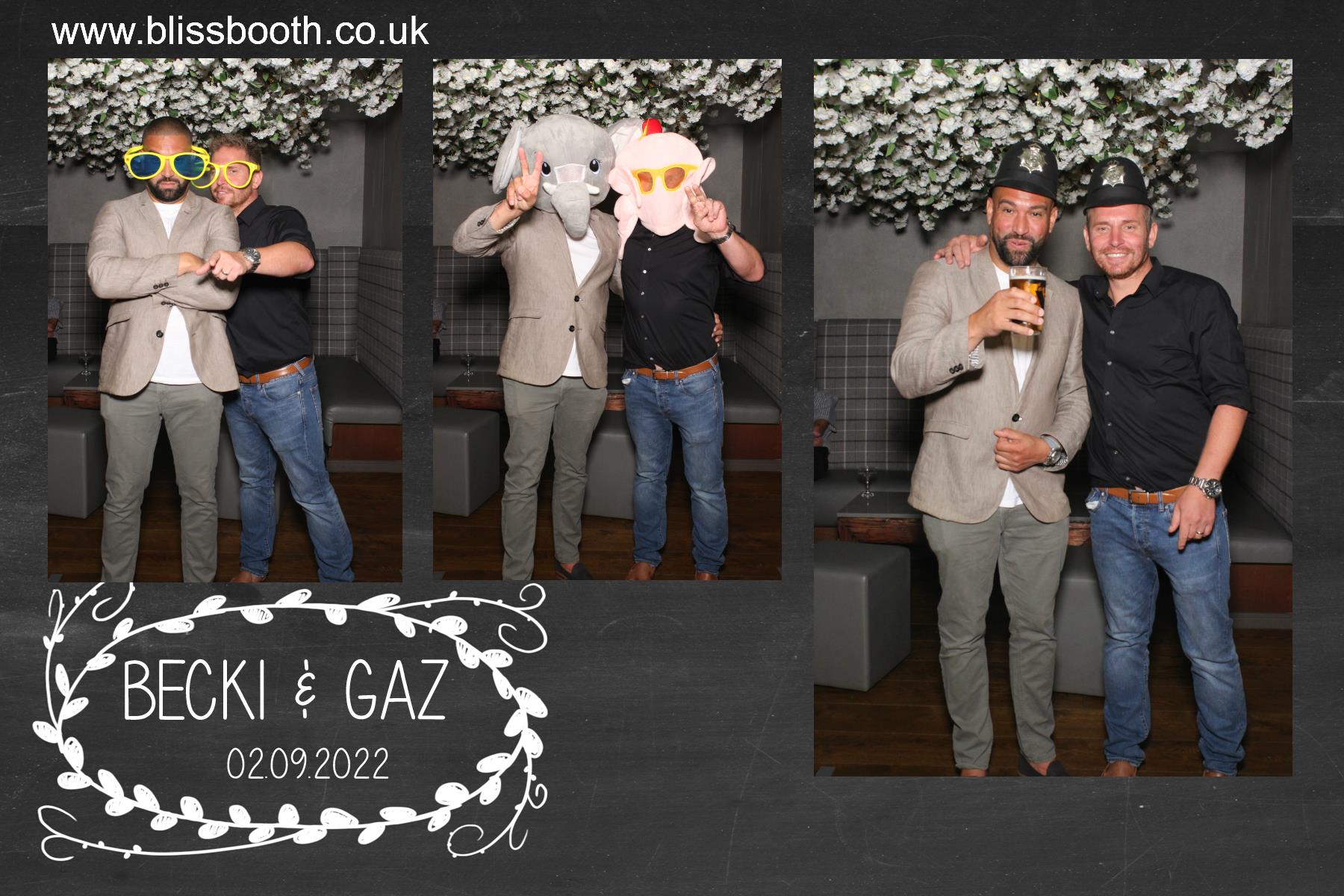 Becki and Gaz | View more photos from the event at gallery.blissbooth.co.uk/u/BlissBooth/Becki-and-Gaz