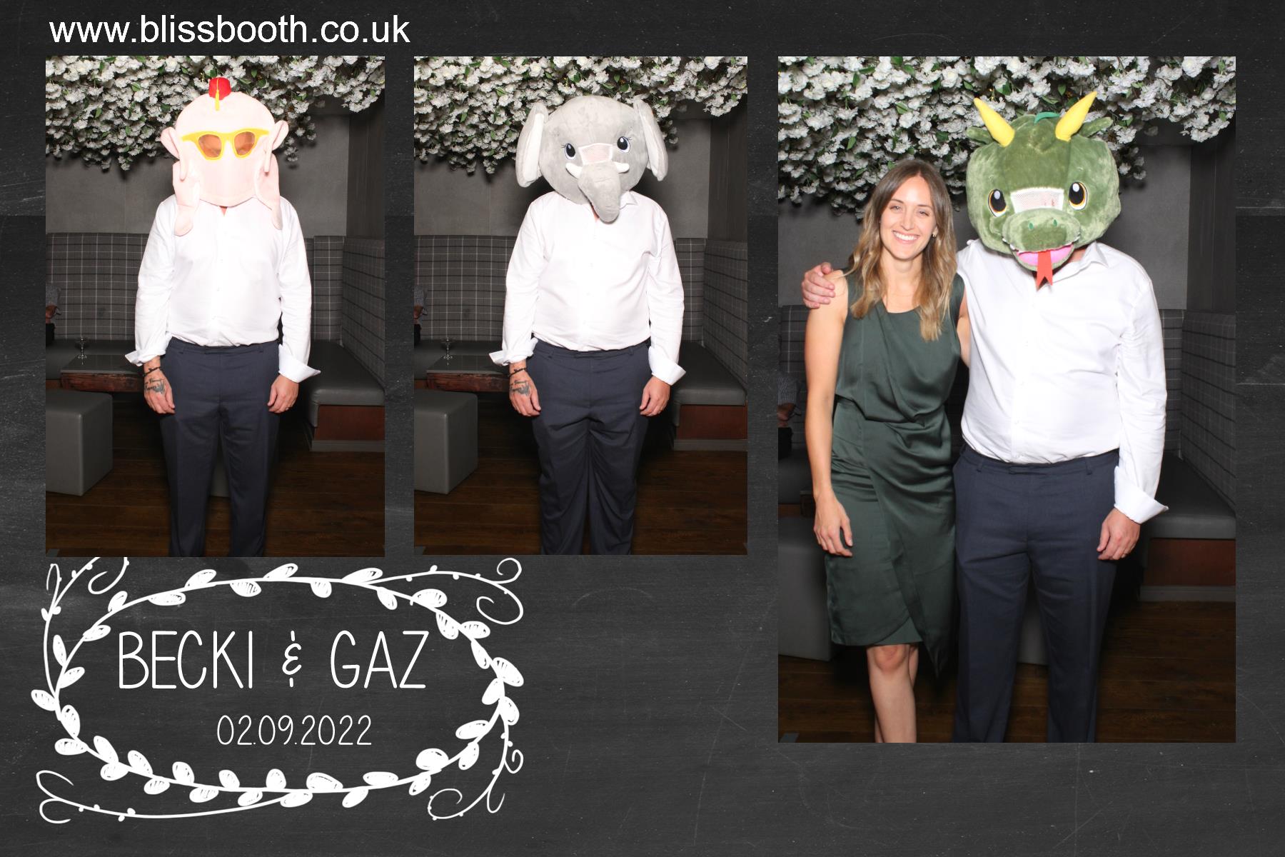 Becki and Gaz | View more photos from the event at gallery.blissbooth.co.uk/u/BlissBooth/Becki-and-Gaz