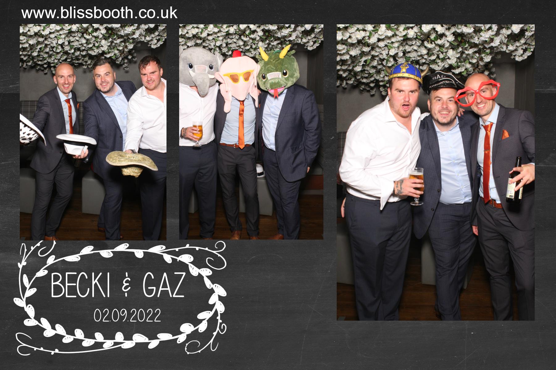 Becki and Gaz | View more photos from the event at gallery.blissbooth.co.uk/u/BlissBooth/Becki-and-Gaz