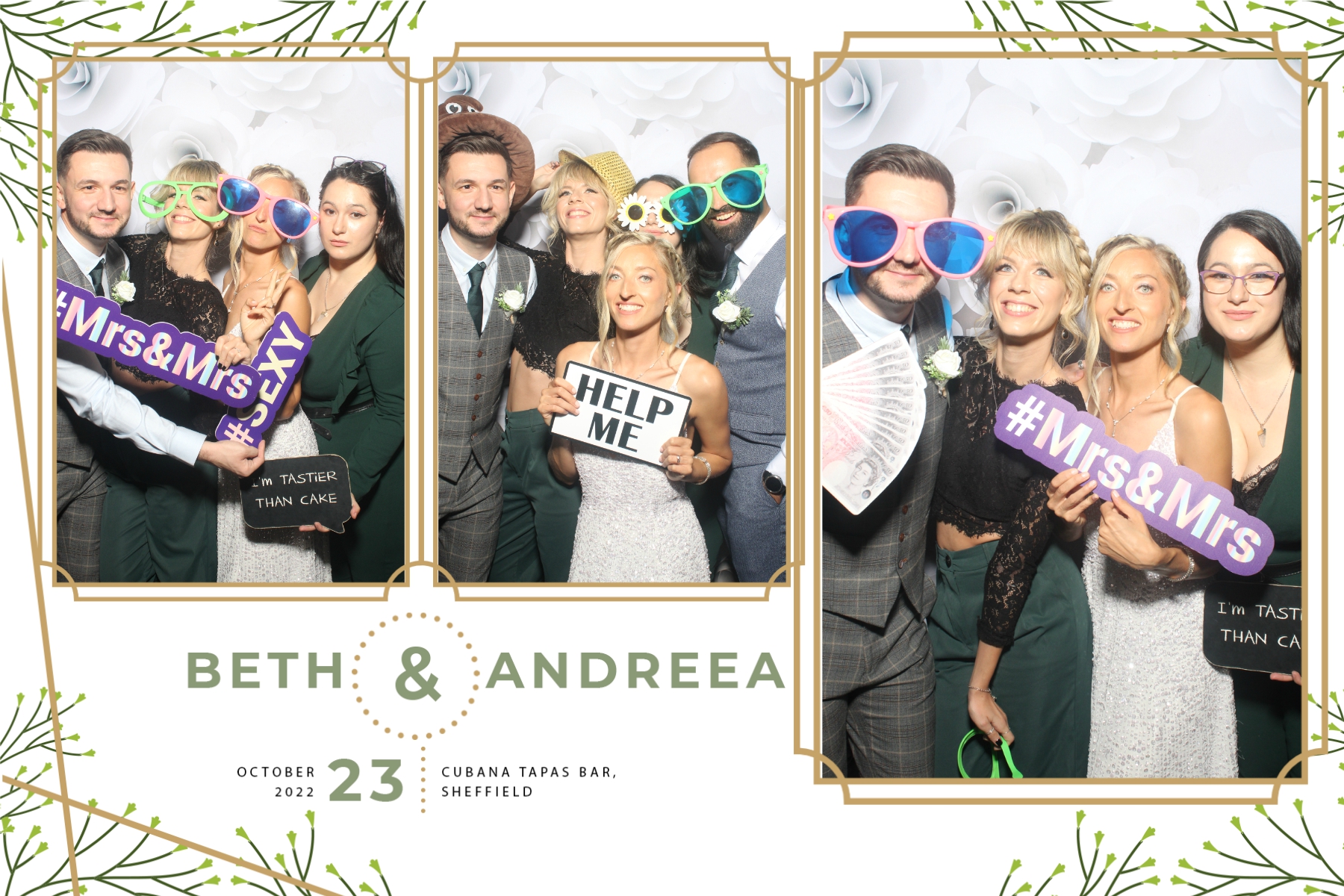 Beth & Andreea | View more photos from the event at gallery.blissbooth.co.uk/u/BlissBooth/Beth-Andreea