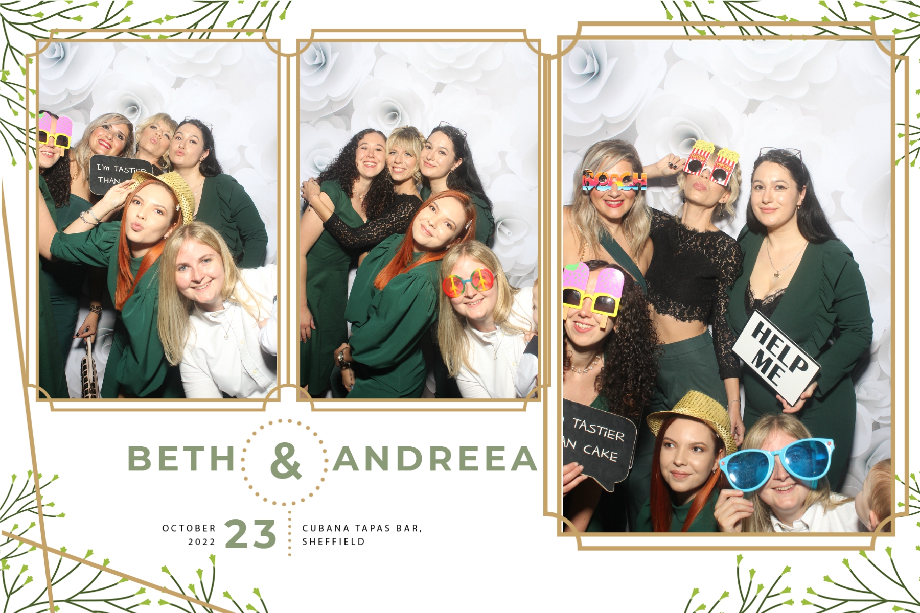 Beth & Andreea | View more photos from the event at gallery.blissbooth.co.uk/u/BlissBooth/Beth-Andreea