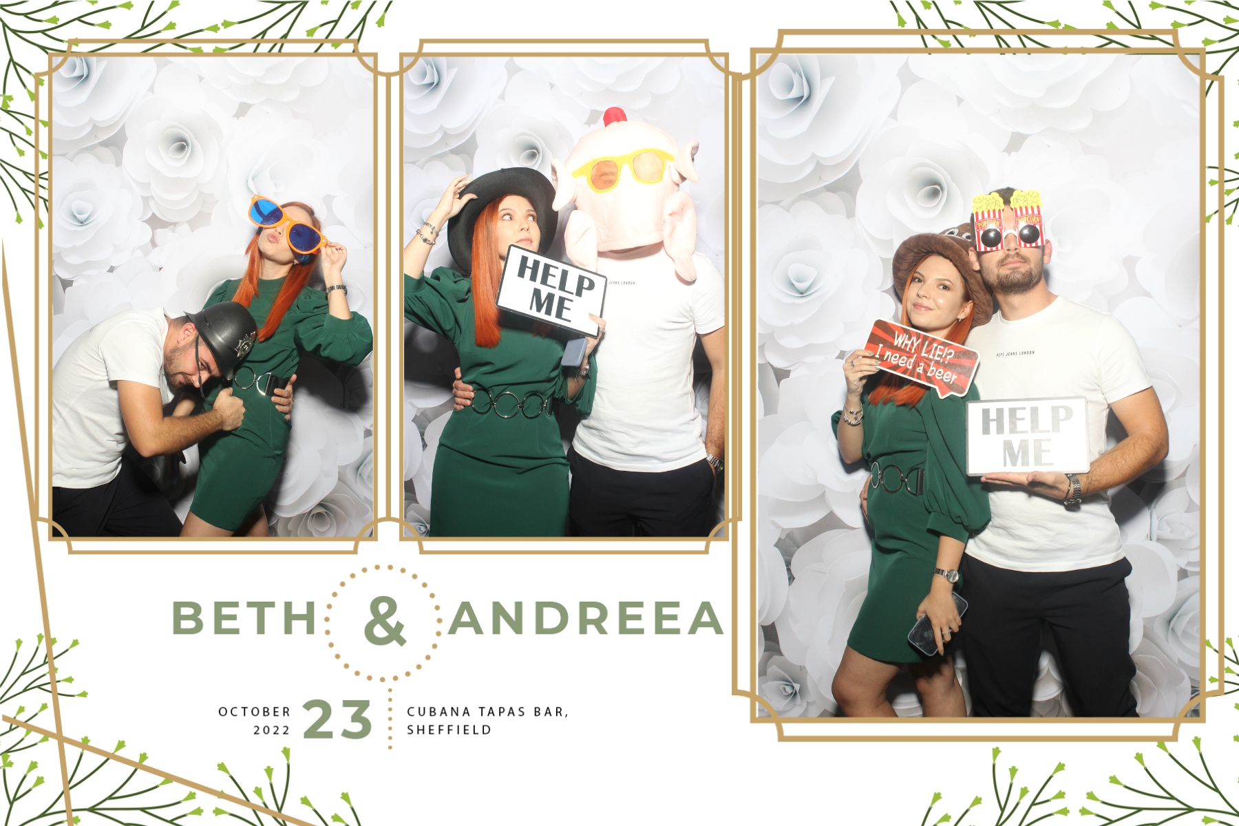 Beth & Andreea | View more photos from the event at gallery.blissbooth.co.uk/u/BlissBooth/Beth-Andreea