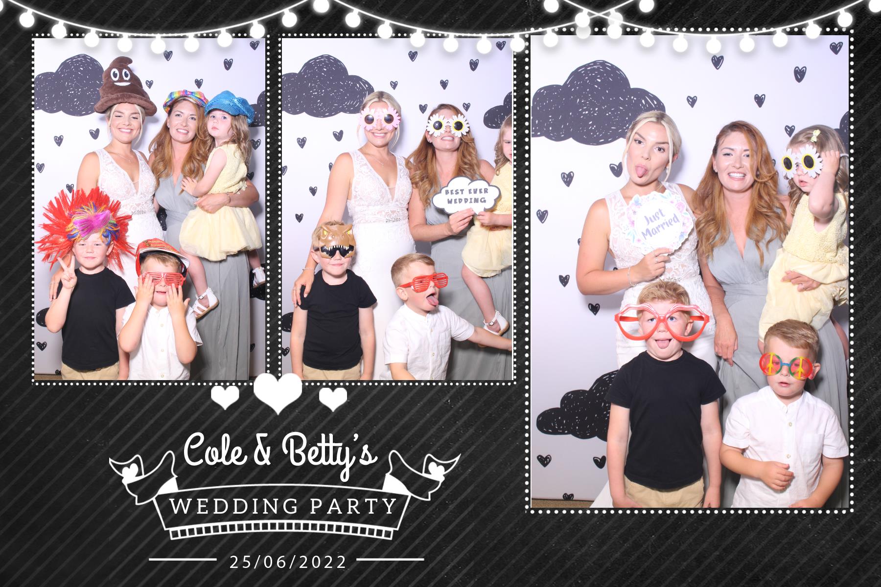 Betty & Cole | View more photos from the event at gallery.blissbooth.co.uk/u/BlissBooth/Betty-Cole