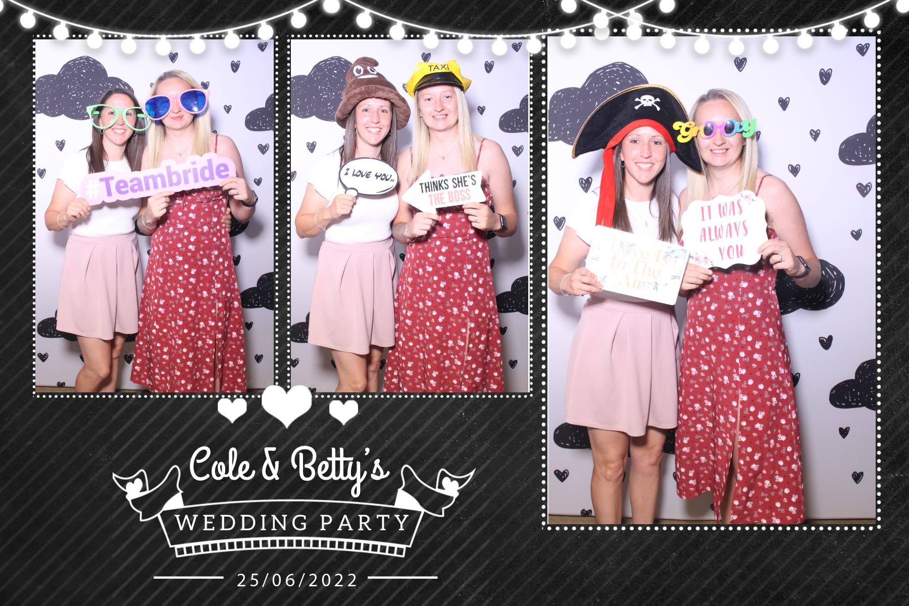 Betty & Cole | View more photos from the event at gallery.blissbooth.co.uk/u/BlissBooth/Betty-Cole