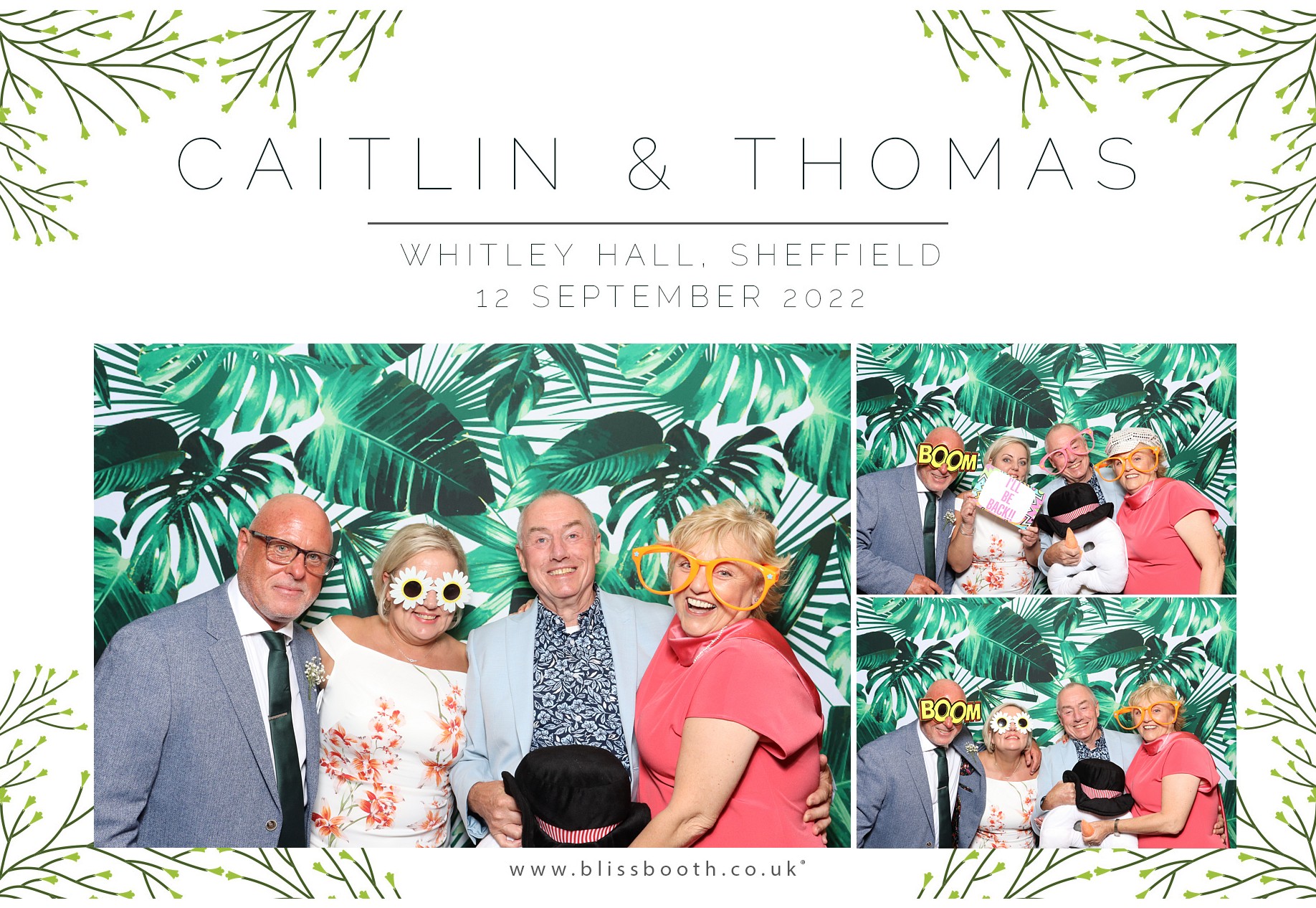 Caitlin & Thomas  | View more photos from the event at gallery.blissbooth.co.uk/u/BlissBooth/Caitlin-Thomas