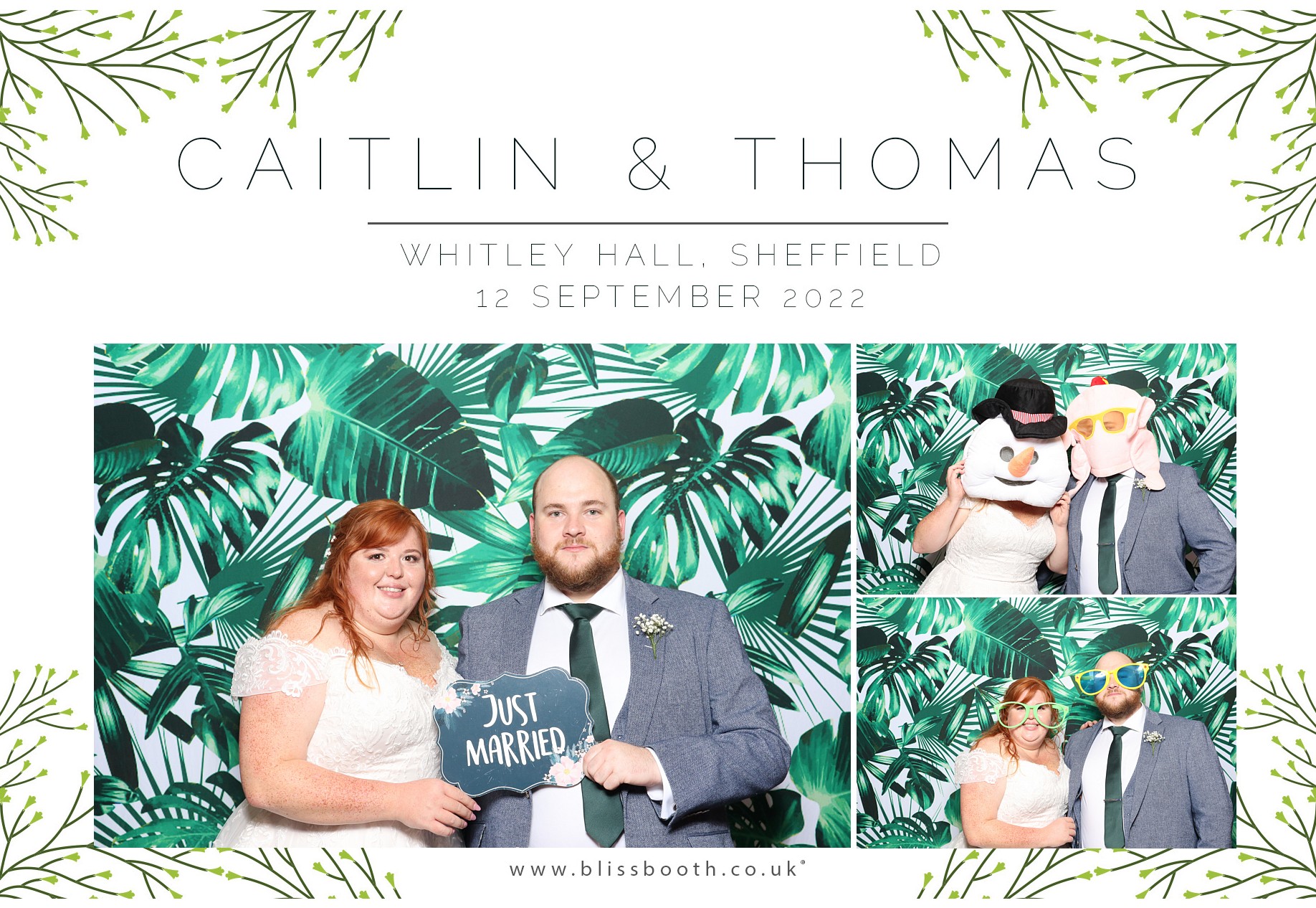 Caitlin & Thomas  | View more photos from the event at gallery.blissbooth.co.uk/u/BlissBooth/Caitlin-Thomas