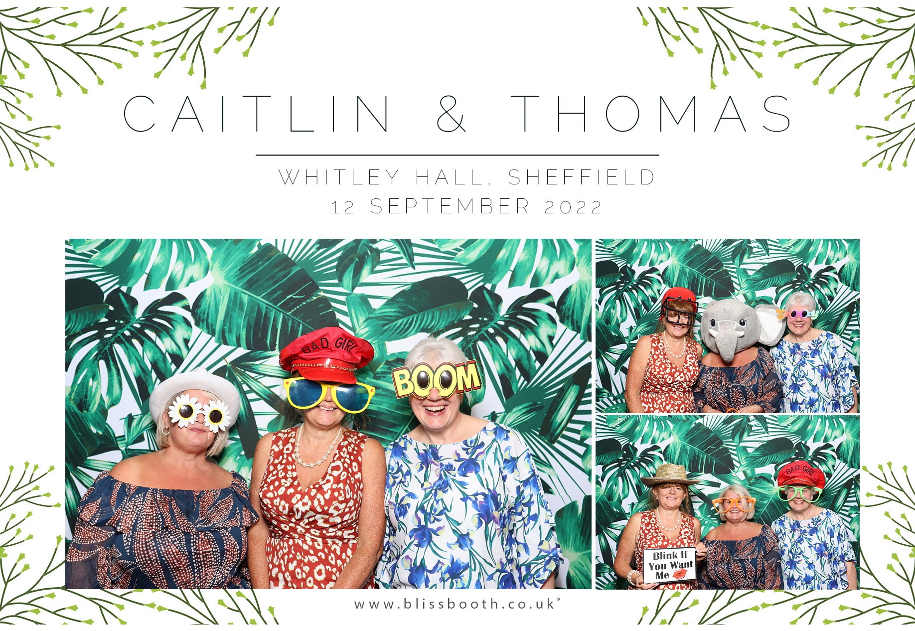 Caitlin & Thomas  | View more photos from the event at gallery.blissbooth.co.uk/u/BlissBooth/Caitlin-Thomas