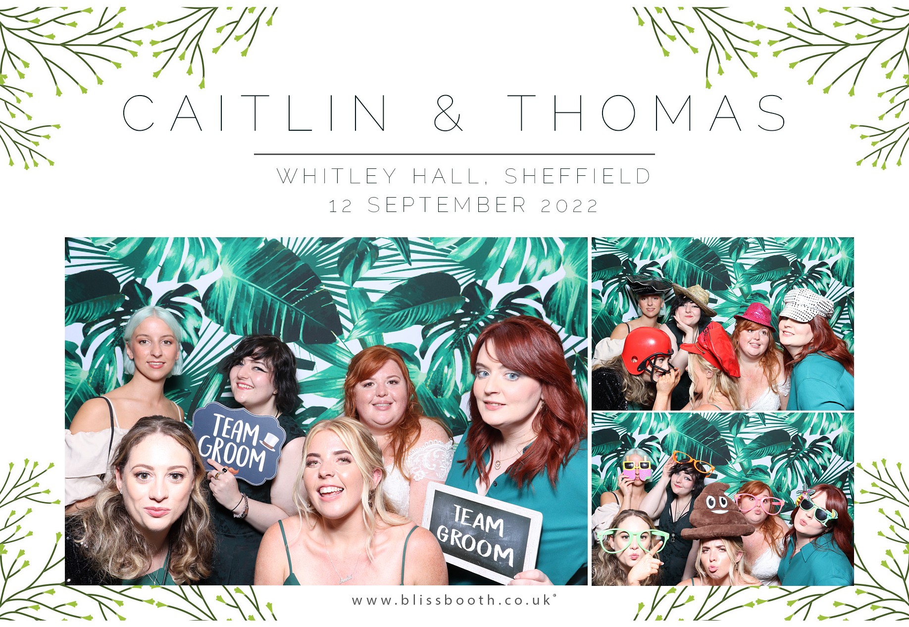 Caitlin & Thomas  | View more photos from the event at gallery.blissbooth.co.uk/u/BlissBooth/Caitlin-Thomas