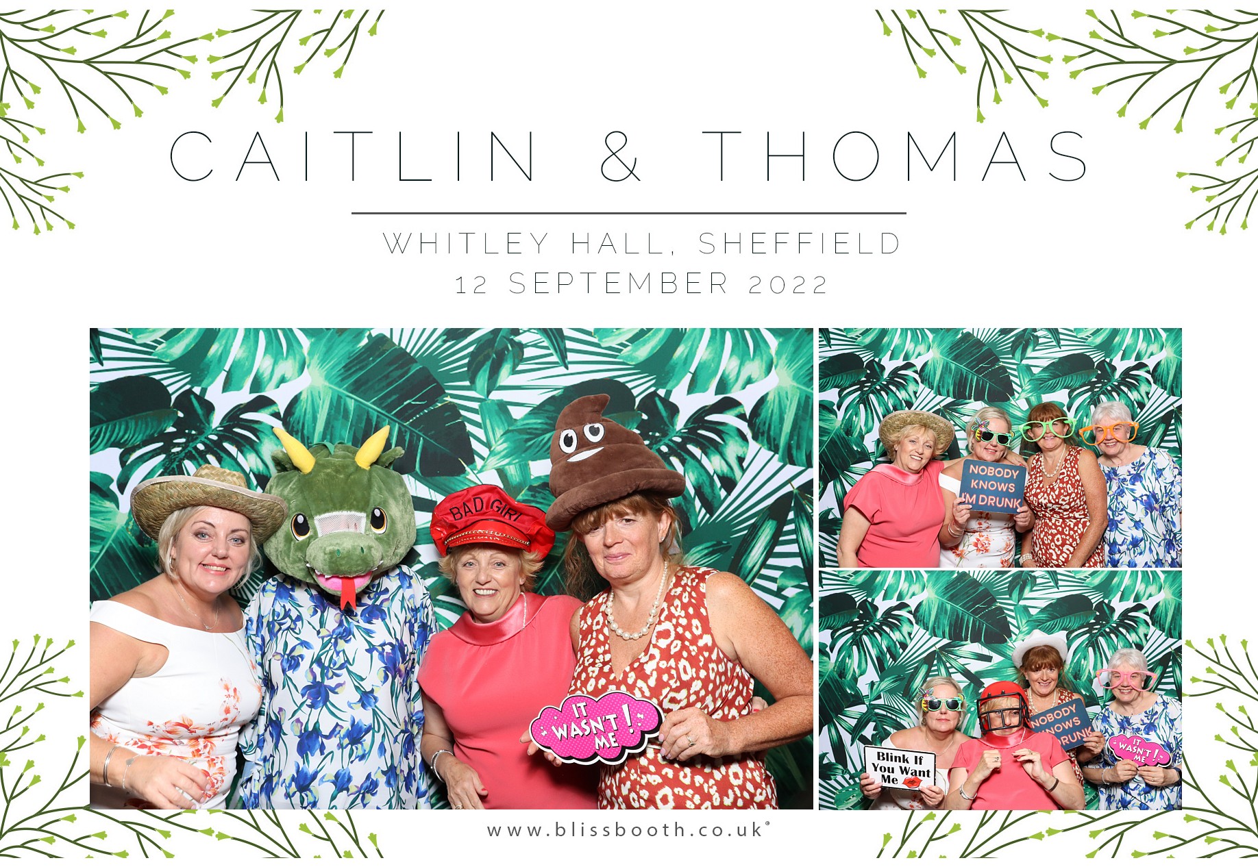 Caitlin & Thomas  | View more photos from the event at gallery.blissbooth.co.uk/u/BlissBooth/Caitlin-Thomas