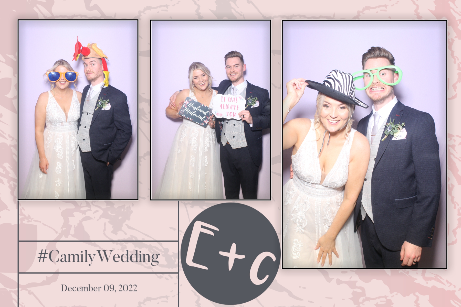 Cam and Emily | View more photos from the event at gallery.blissbooth.co.uk/u/BlissBooth/Cam-and-Emily