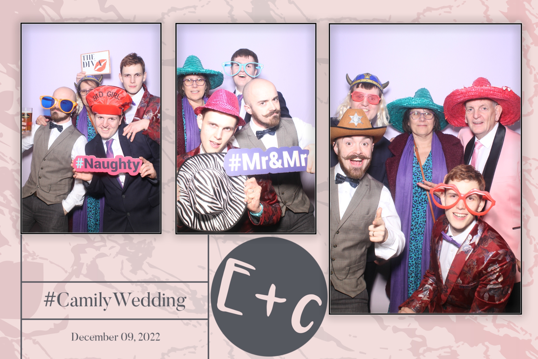 Cam and Emily | View more photos from the event at gallery.blissbooth.co.uk/u/BlissBooth/Cam-and-Emily