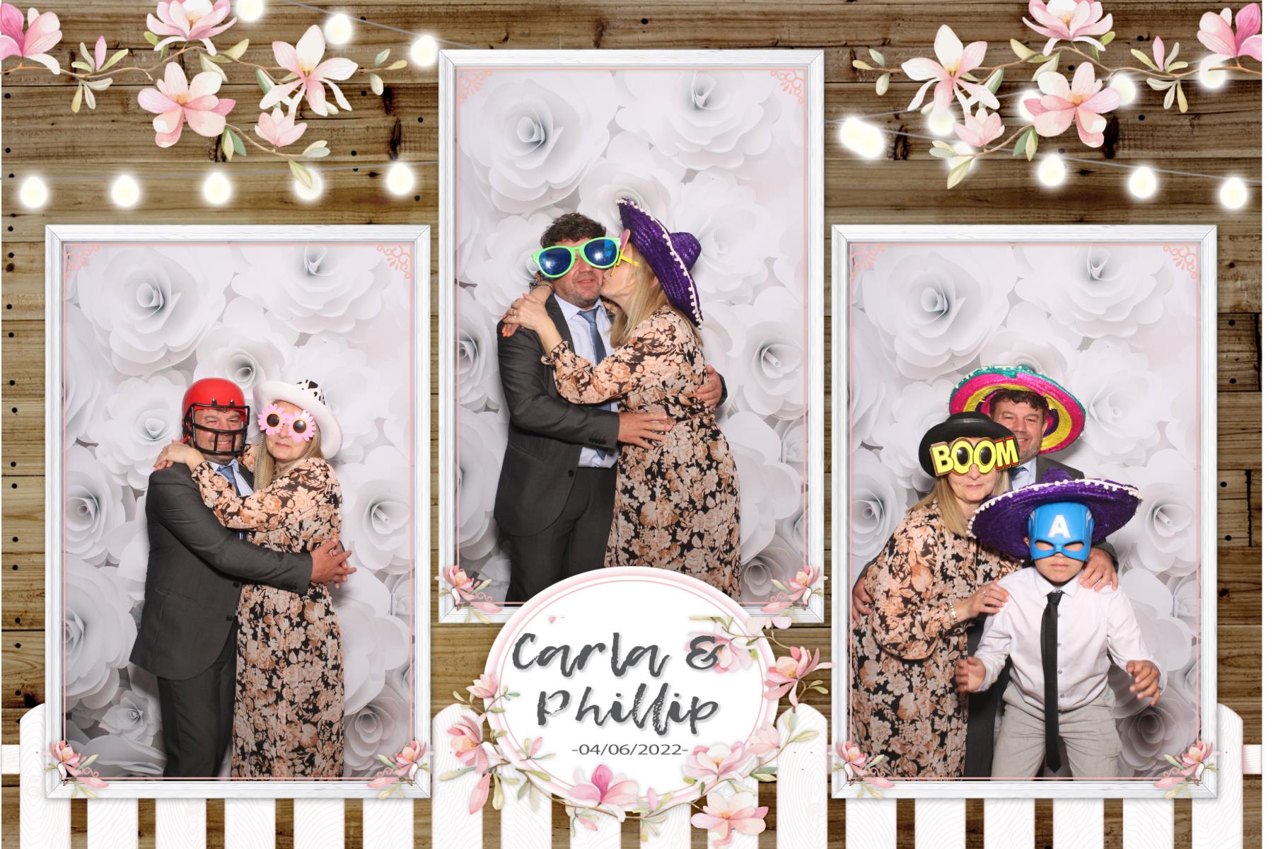 Carla and Philip | View more photos from the event at gallery.blissbooth.co.uk/u/BlissBooth/Carla-and-Philip