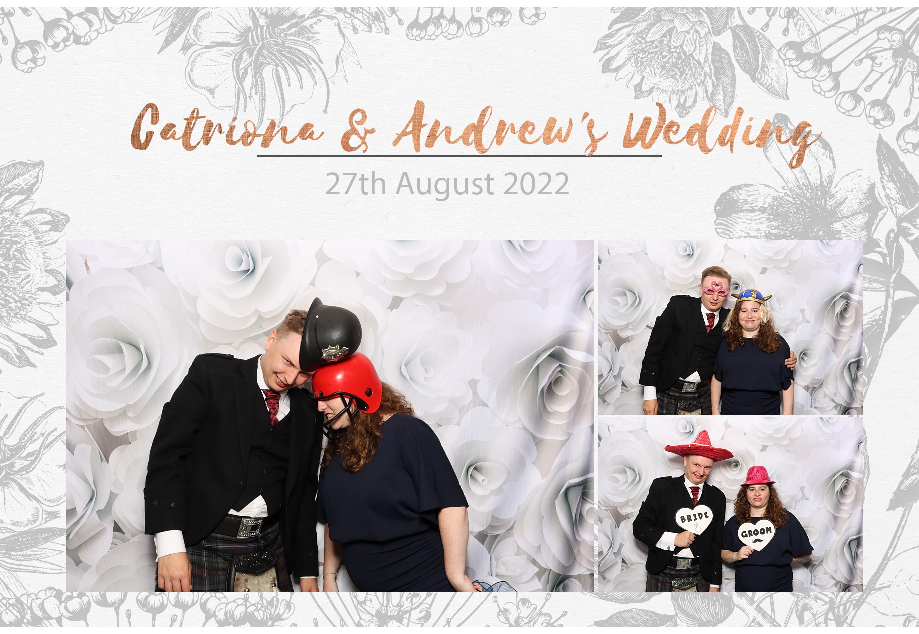 Catriona and Andrew | View more photos from the event at gallery.blissbooth.co.uk/u/BlissBooth/Catriona-and-Andrew