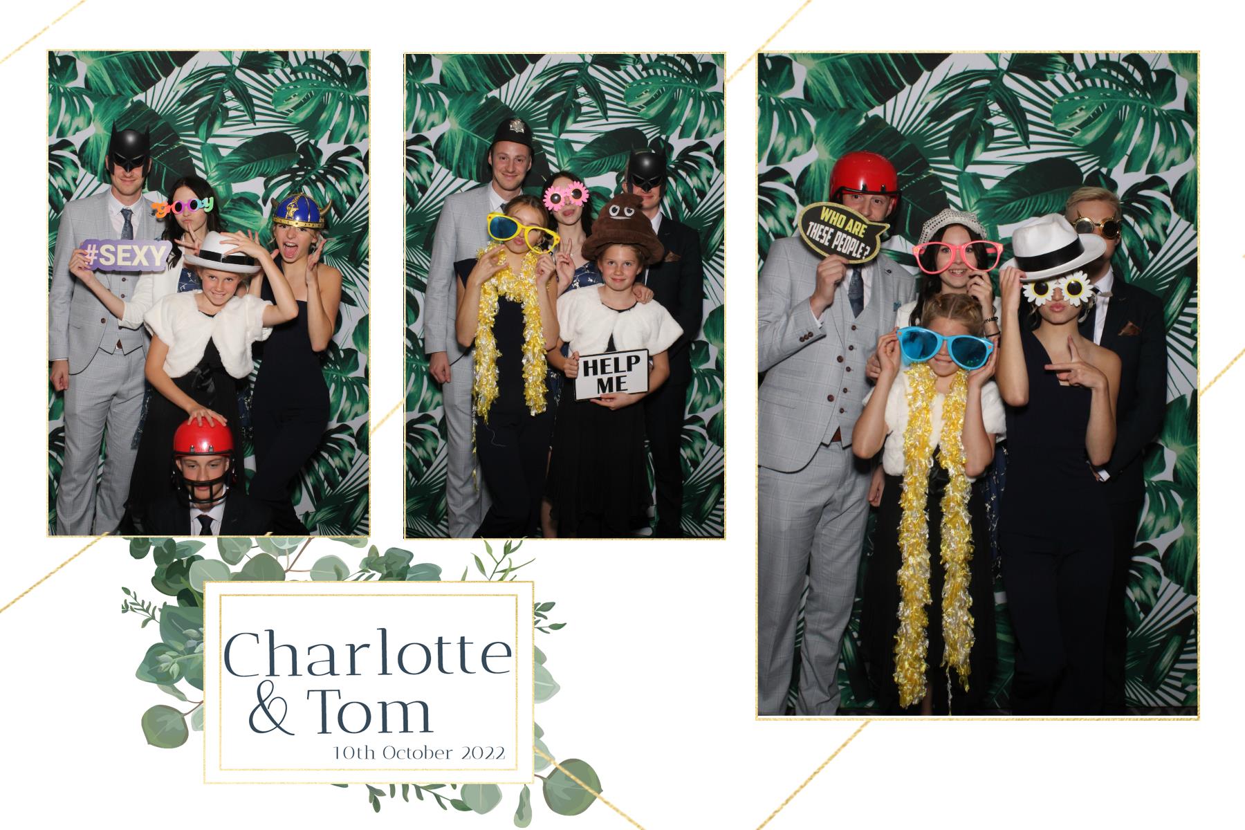 Charlotte and Tom | View more photos from the event at gallery.blissbooth.co.uk/u/BlissBooth/Charlotte-and-Tom