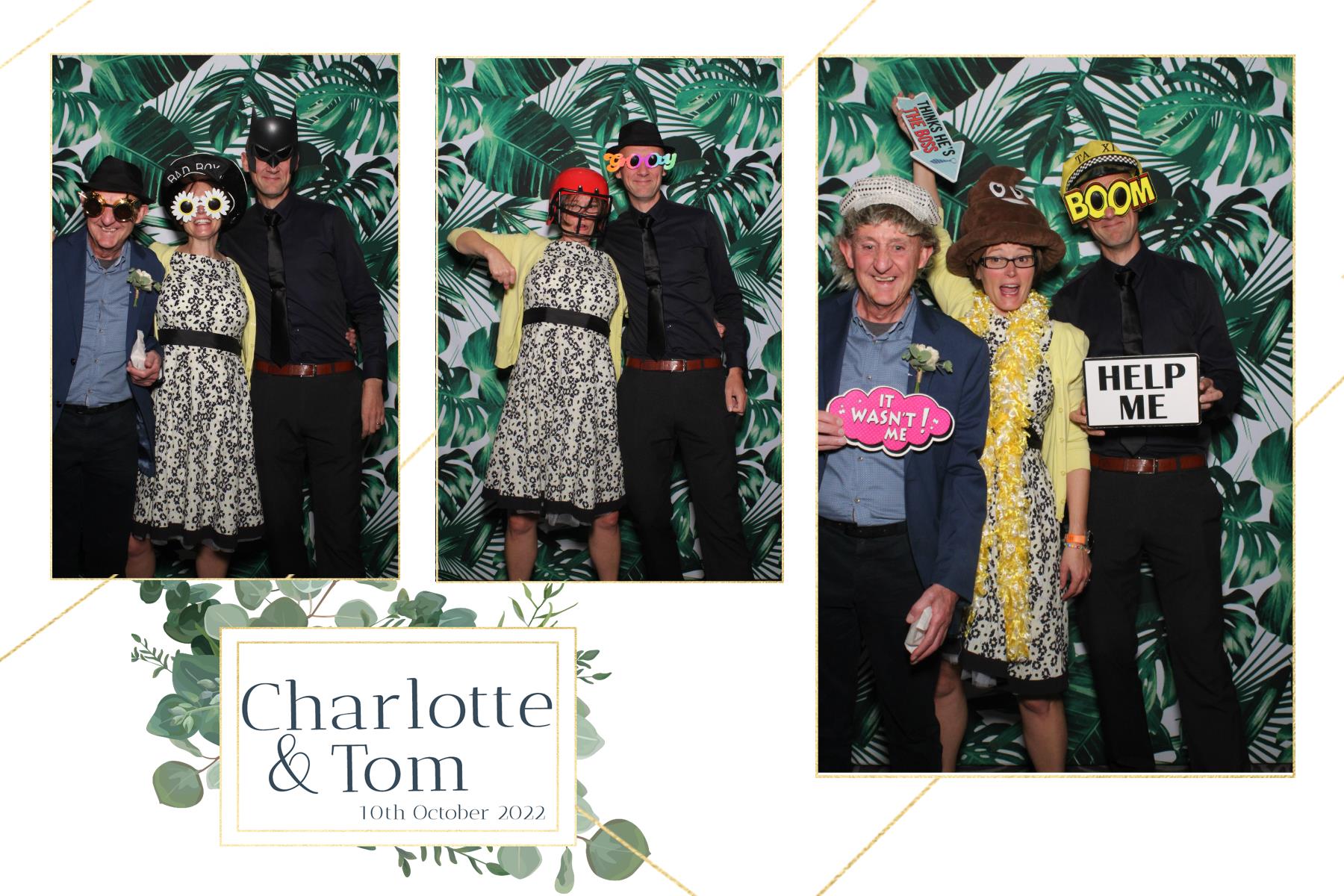 Charlotte and Tom | View more photos from the event at gallery.blissbooth.co.uk/u/BlissBooth/Charlotte-and-Tom