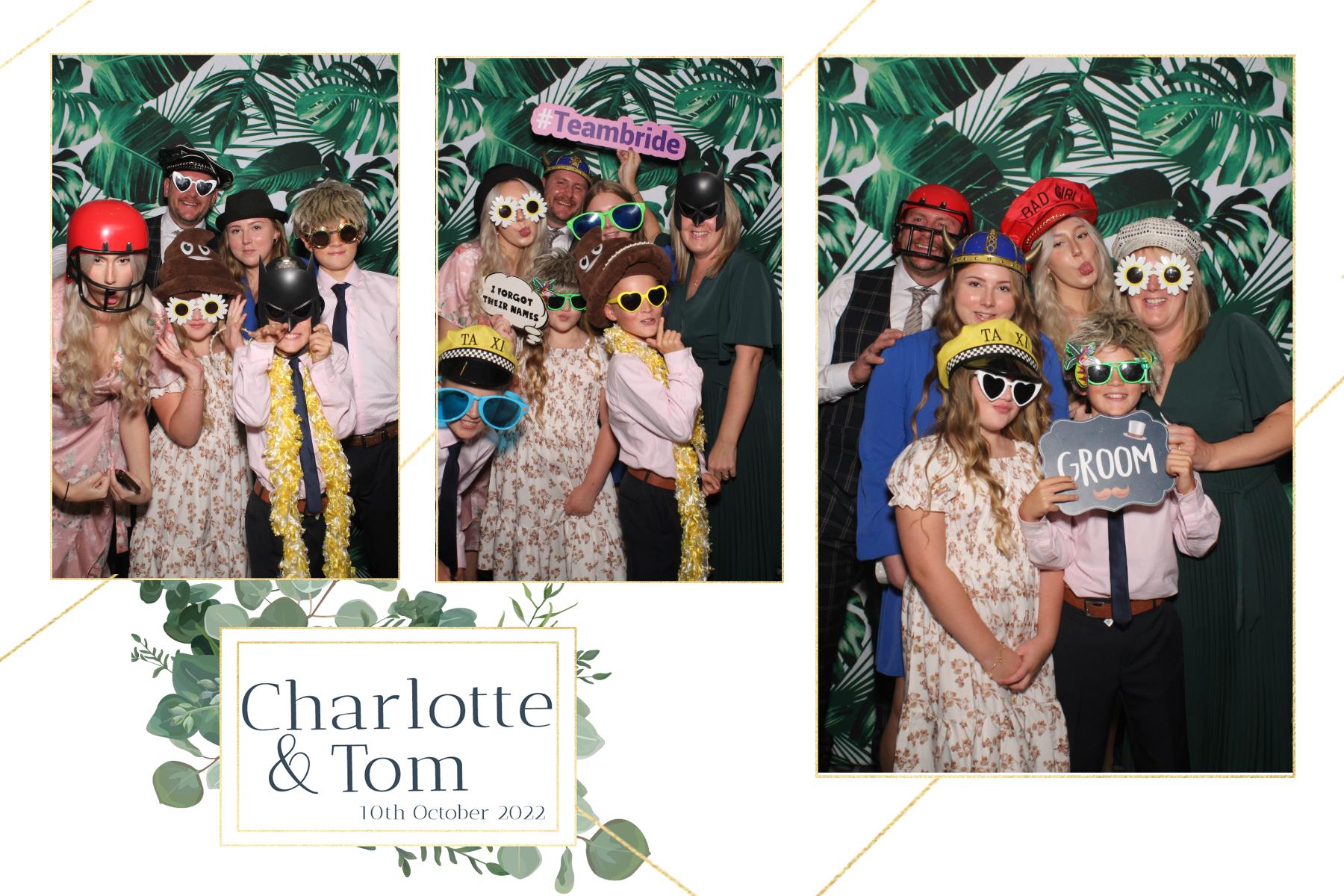 Charlotte and Tom | View more photos from the event at gallery.blissbooth.co.uk/u/BlissBooth/Charlotte-and-Tom