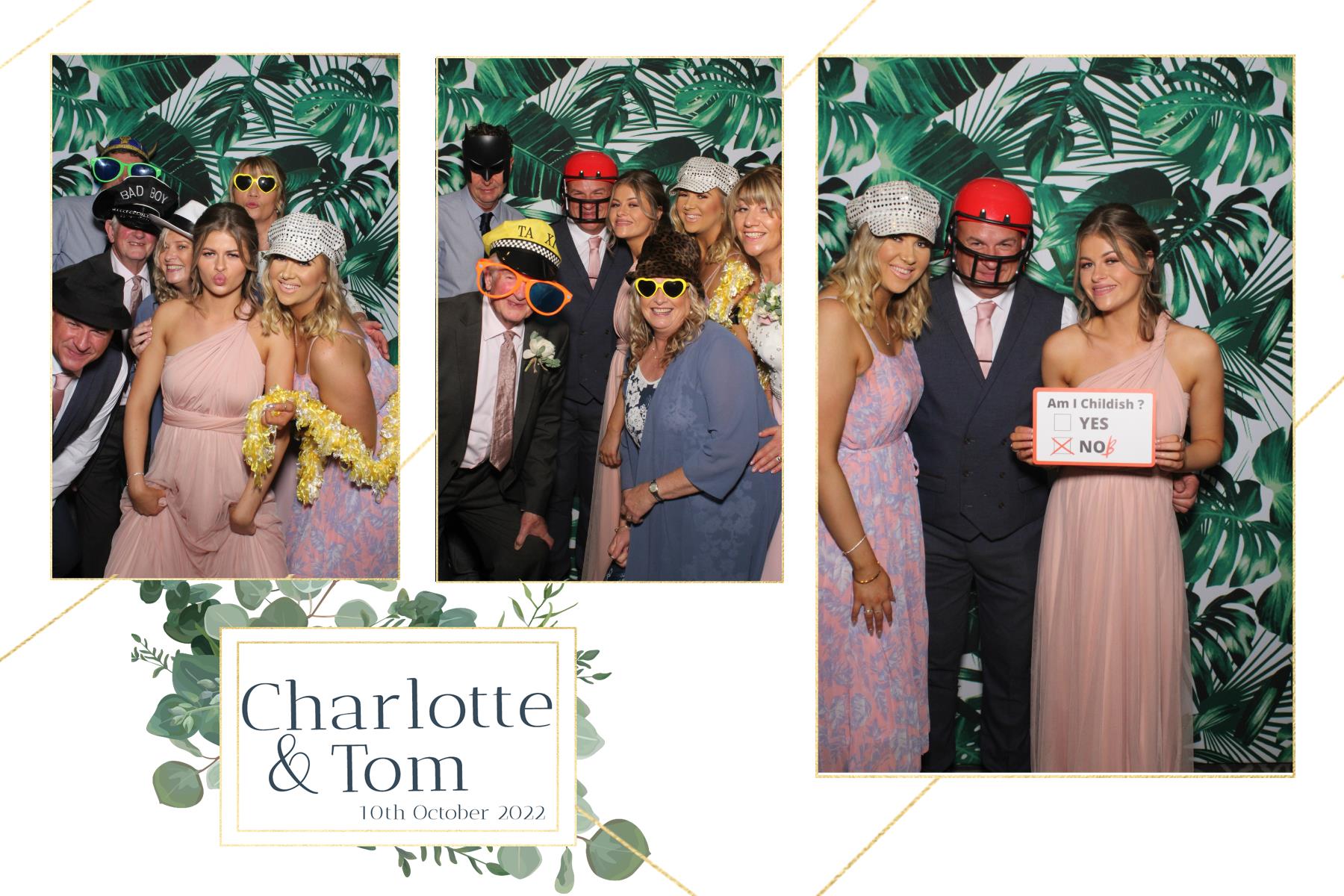 Charlotte and Tom | View more photos from the event at gallery.blissbooth.co.uk/u/BlissBooth/Charlotte-and-Tom
