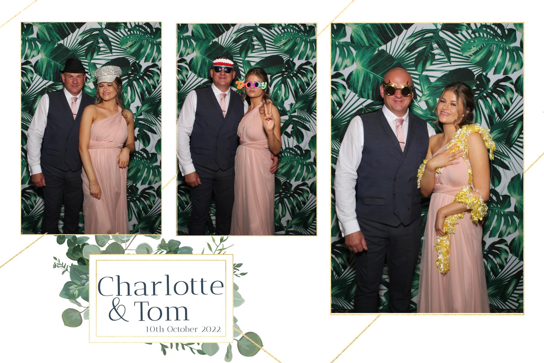 Charlotte and Tom | View more photos from the event at gallery.blissbooth.co.uk/u/BlissBooth/Charlotte-and-Tom
