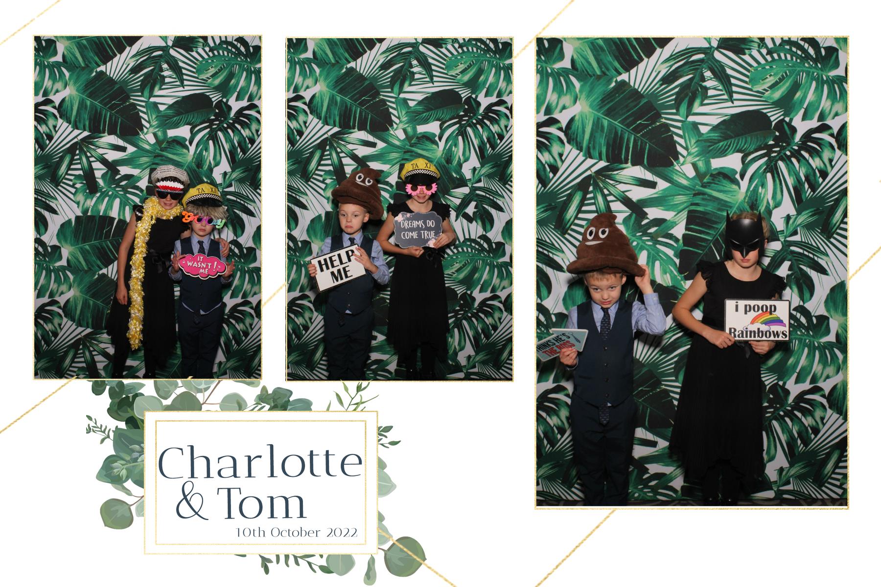 Charlotte and Tom | View more photos from the event at gallery.blissbooth.co.uk/u/BlissBooth/Charlotte-and-Tom
