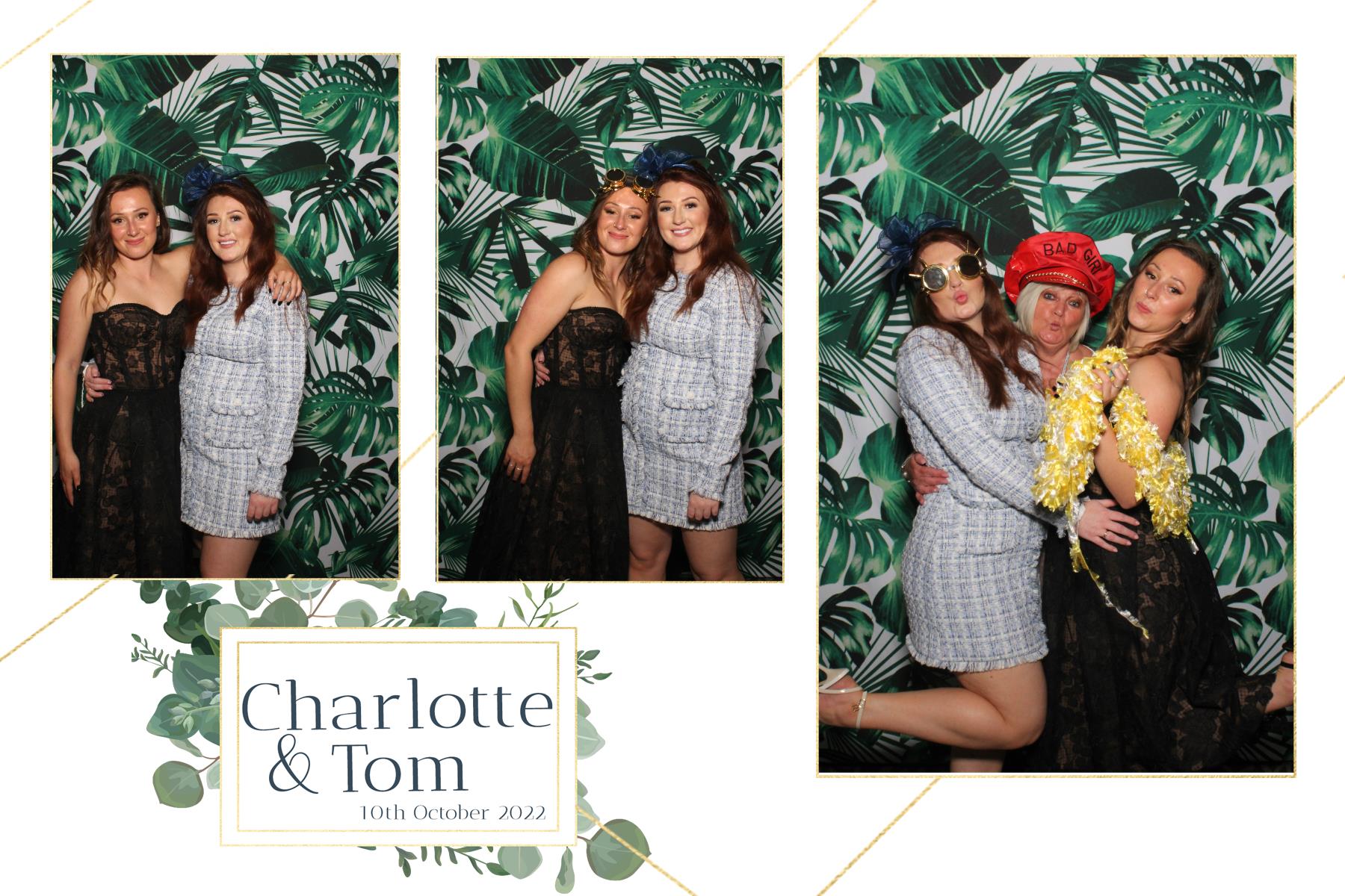 Charlotte and Tom | View more photos from the event at gallery.blissbooth.co.uk/u/BlissBooth/Charlotte-and-Tom