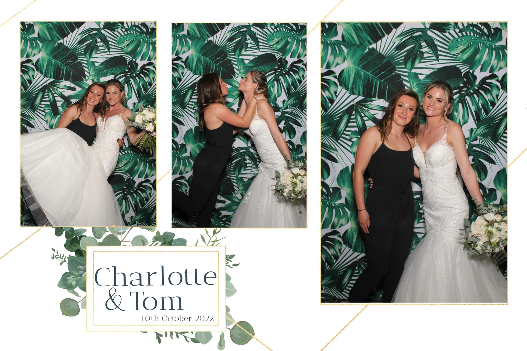 Charlotte and Tom | View more photos from the event at gallery.blissbooth.co.uk/u/BlissBooth/Charlotte-and-Tom